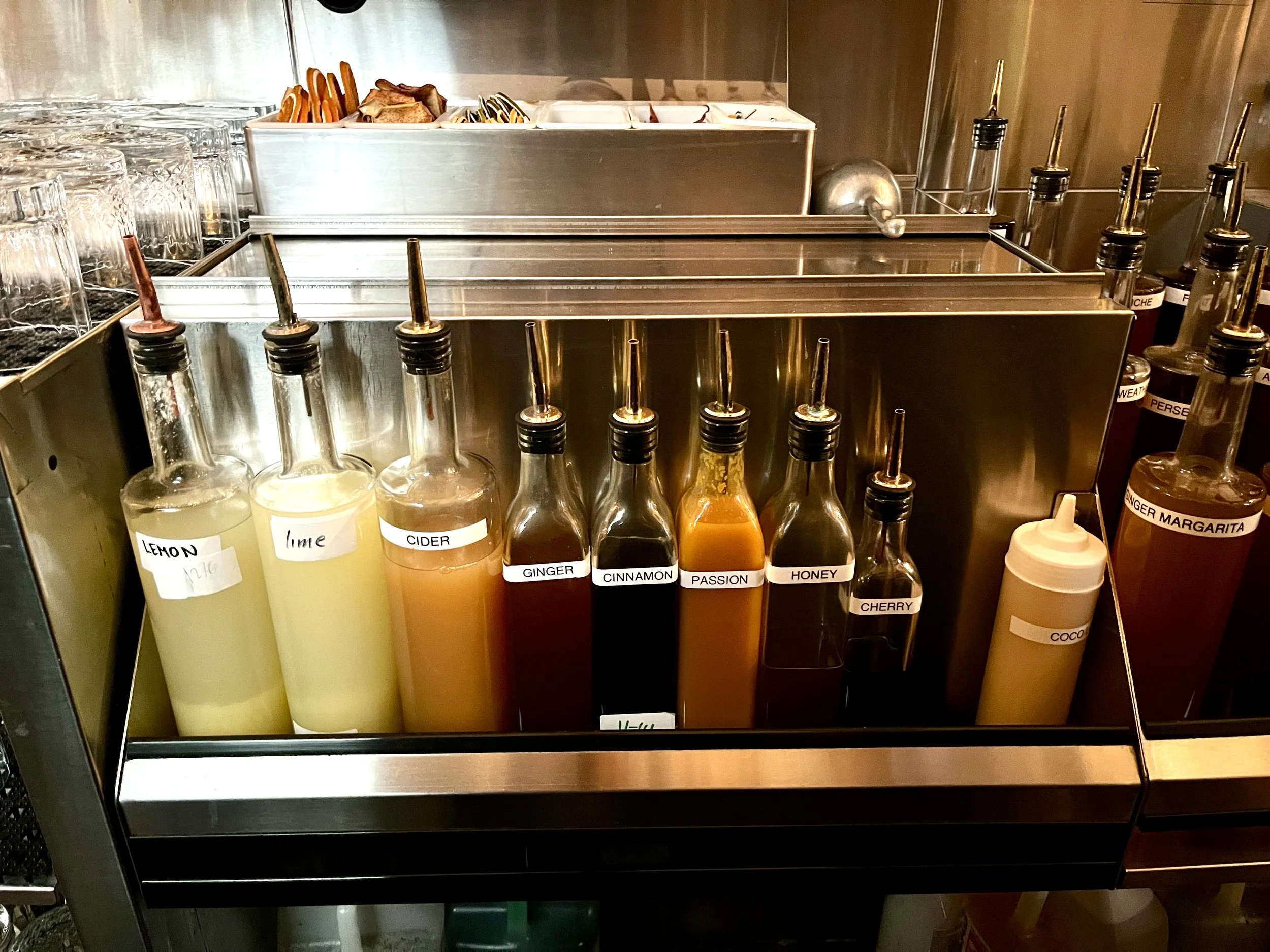 Lemon, Lime, Cider, Ginger, Cinnamon, Passion, Honey, Cherry, Coconut