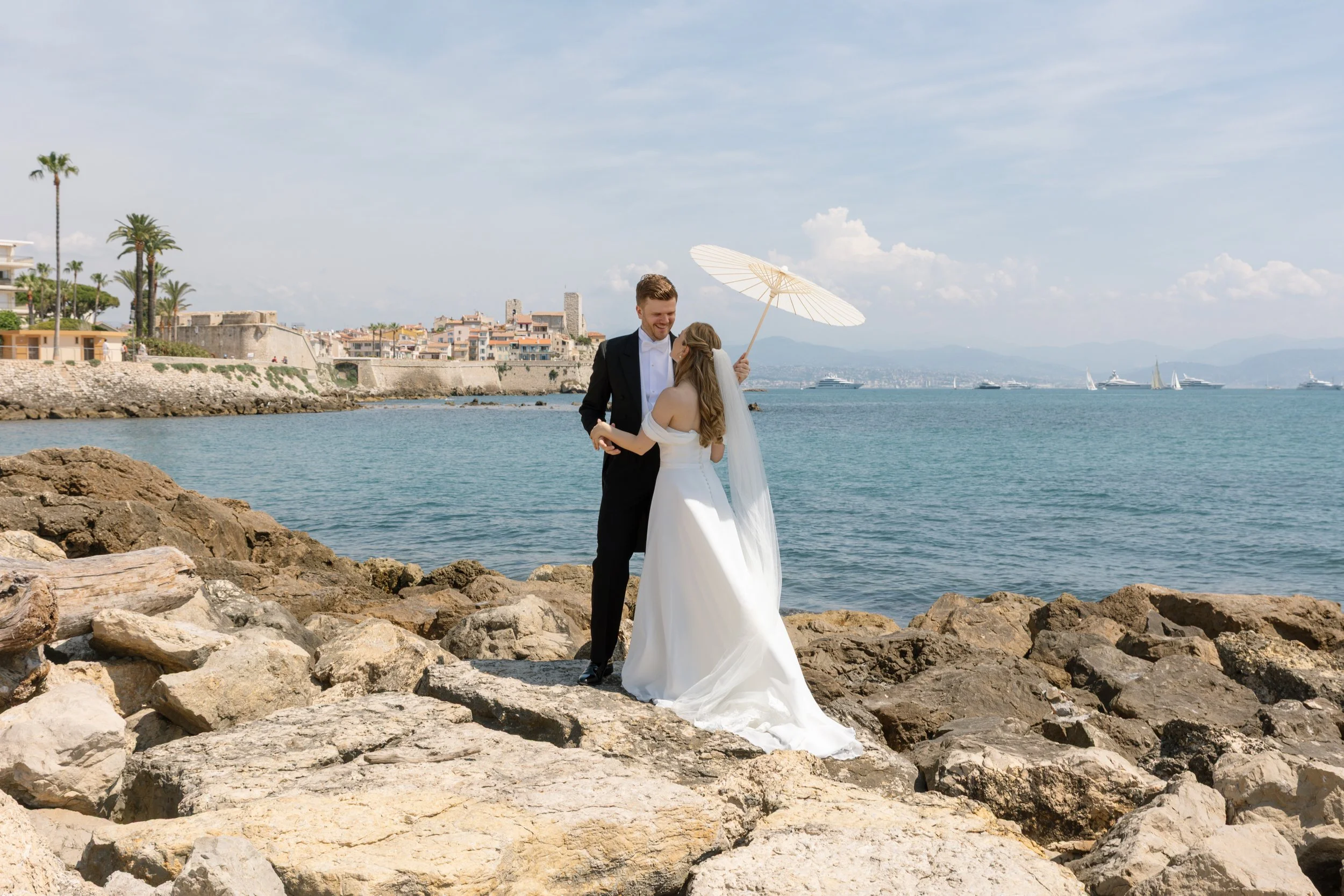 Swedish Wedding in Antibes, French Riviera