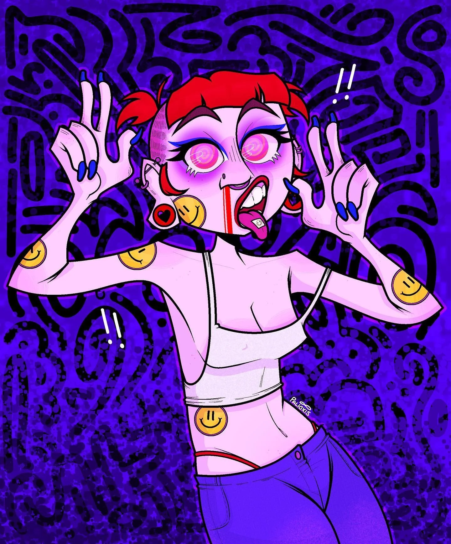 neon lights 🤩✨
&mdash;�&mdash;
i&rsquo;m not dead, i just hate my art teehee &lt;3 anyway, i shat this out hope u like
&mdash;�&mdash;
#oc #ocs #originalartwork #originalcharacter #originalcharacters #originalcharacterart #art #myart #artist #artist