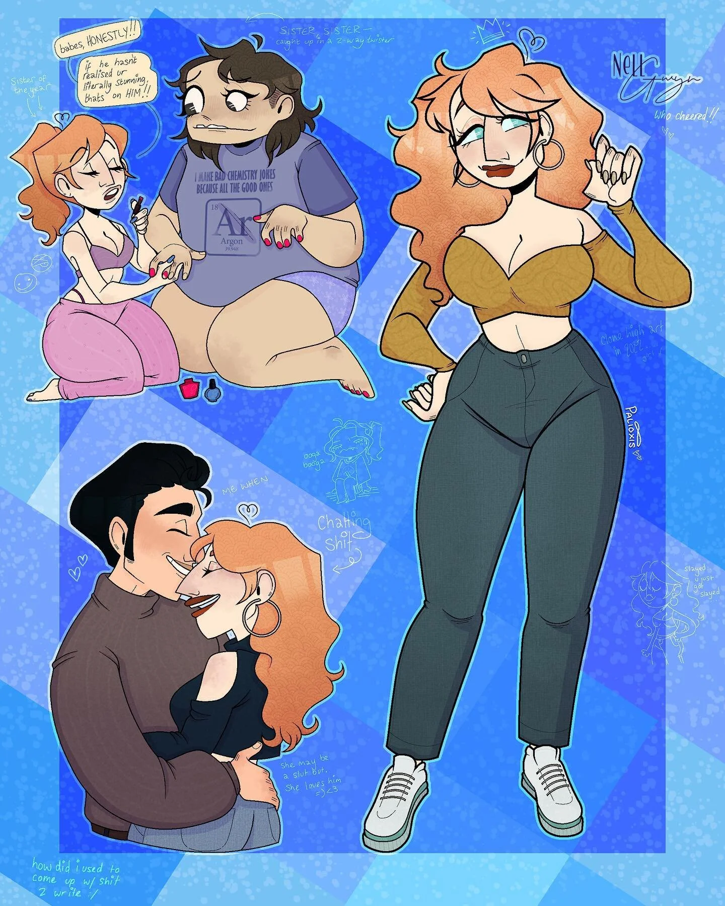 clone high 2022 revival (im manifesting) 🫶🏻🫶🏻
&mdash;�&mdash;
urm&hellip;&hellip; i made nell just over two years ago drops 2 my knees. anyway 🫶🏻 time flies 🤭
&mdash;�&mdash;
#oc #ocs #originalartwork #originalcharacter #originalcharacters #or