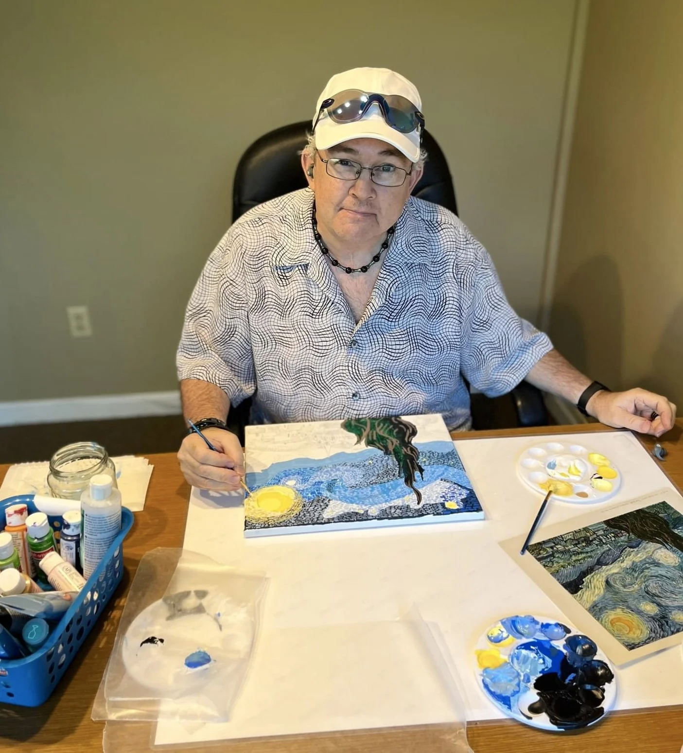 Matteo showing painting.jpeg