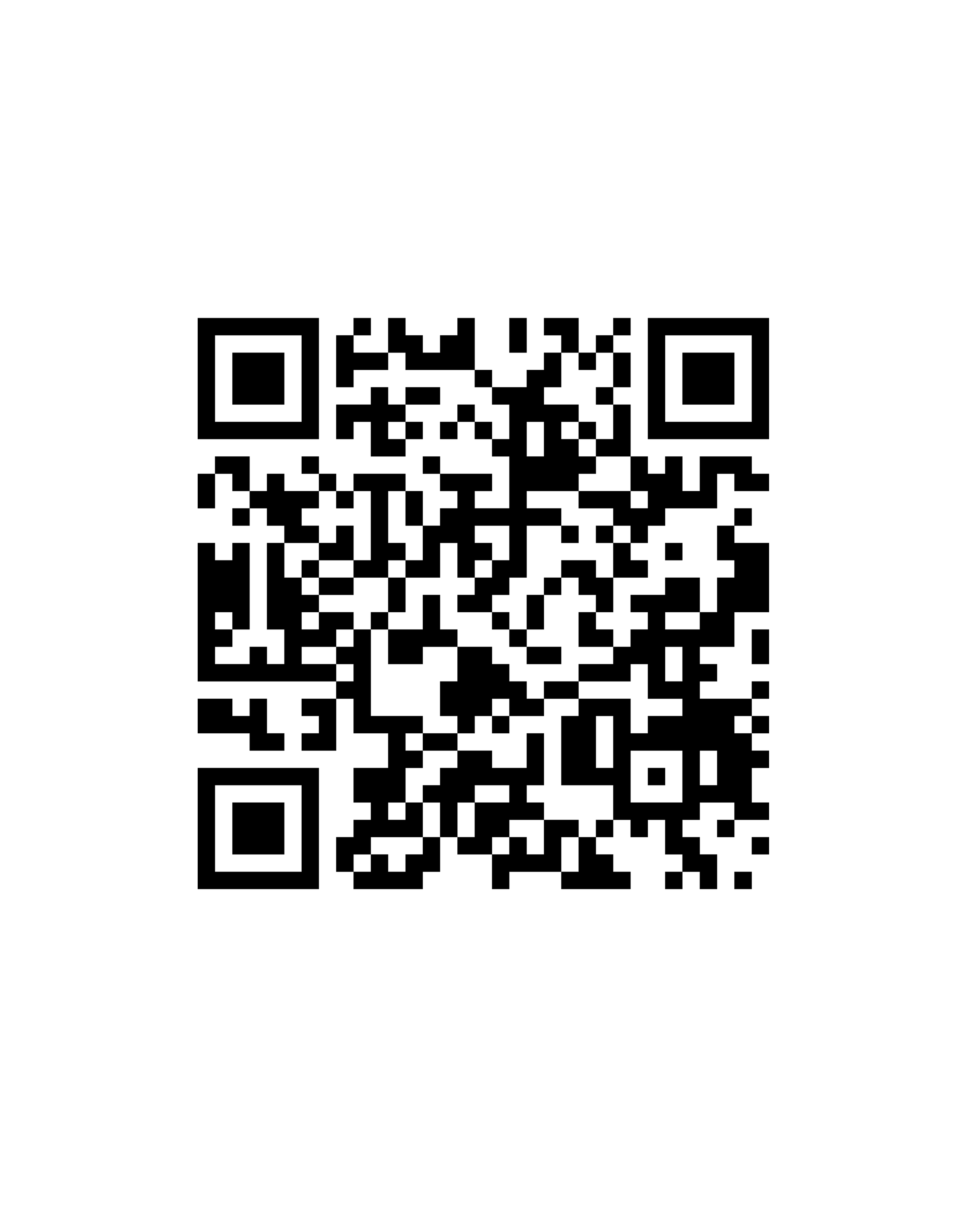 QR code on a white background