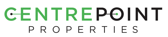 CenterPoint Properties logo with the company name in green and black text.