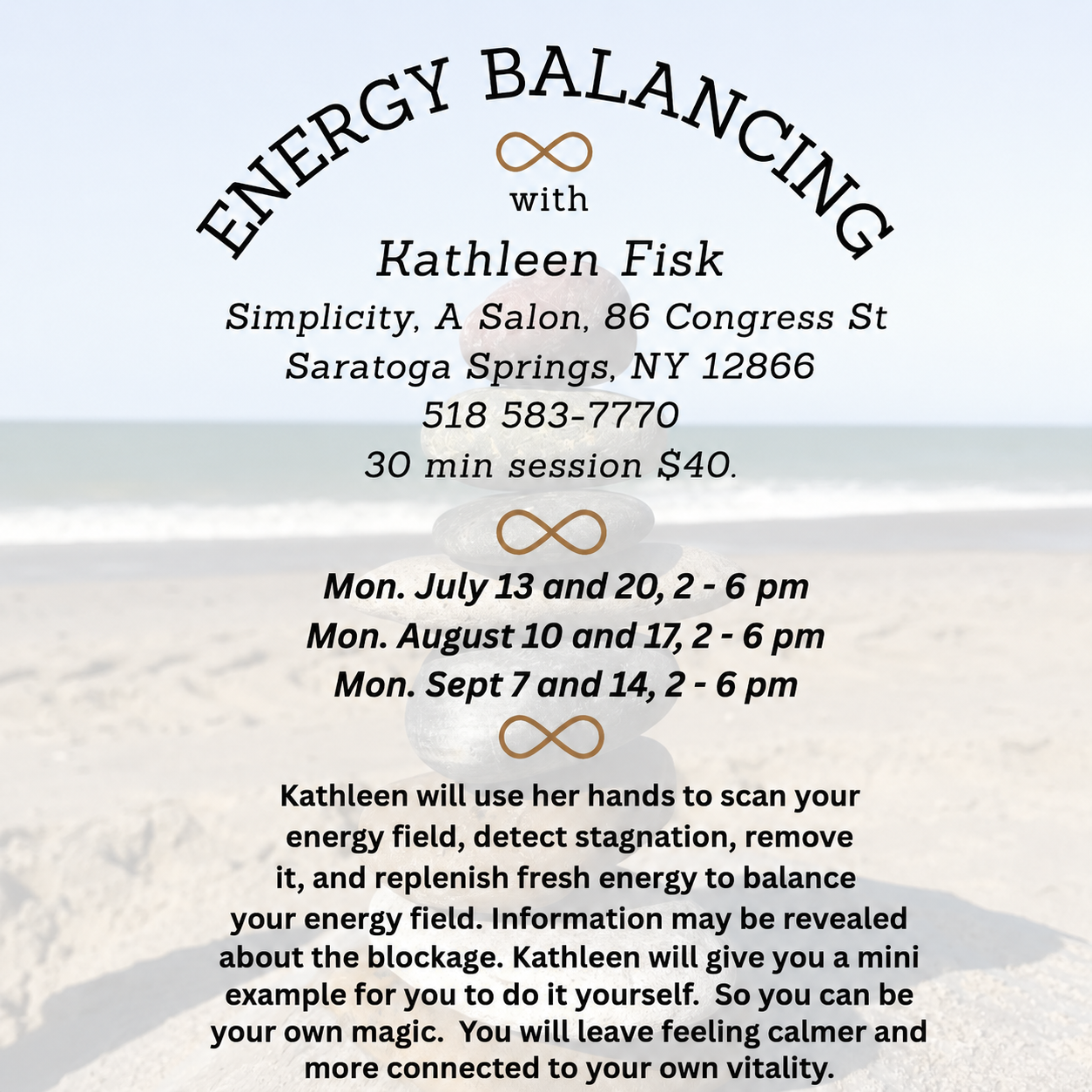 Energy Balancing Sessions with Kathleen Fisk