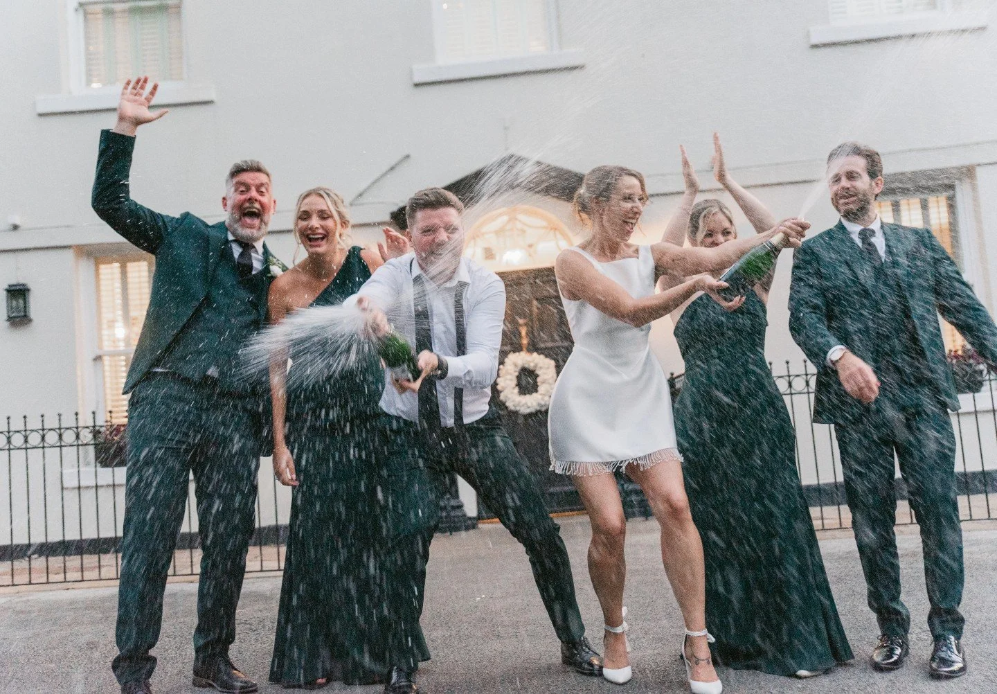 Obsessed with this energy 🖤✨

When the champagne&rsquo;s spraying, the music&rsquo;s buzzing, and your guests are fully in the moment&hellip; this is what a Sparth House celebration looks like.

Big laughs, good energy, and zero pressure to keep thi