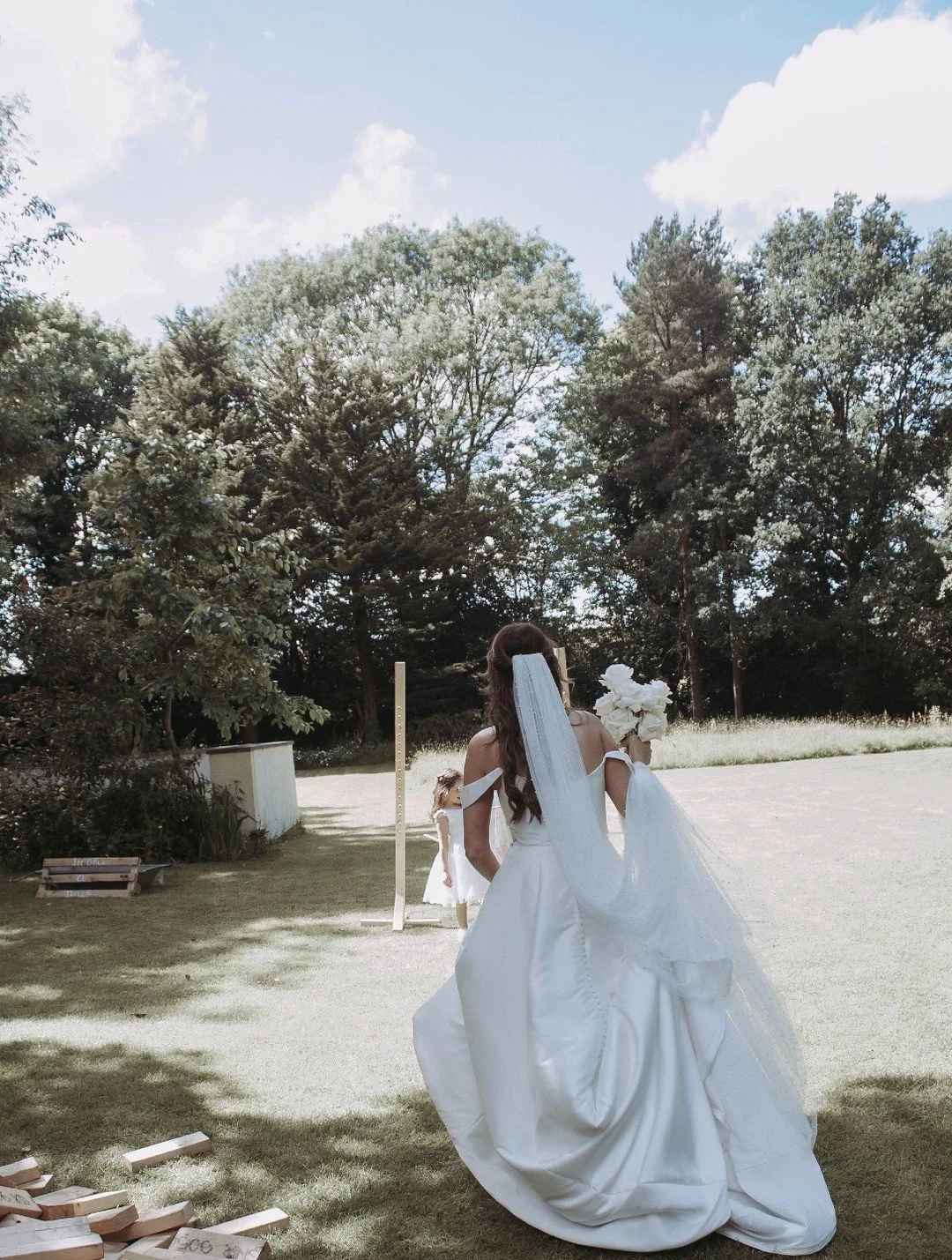 Taking it all in.

Beautiful grounds perfect for relaxed, natural portraits.

@ctrphoto__ 

 #summerwedding #manchesterwedding #lancashirewedding
