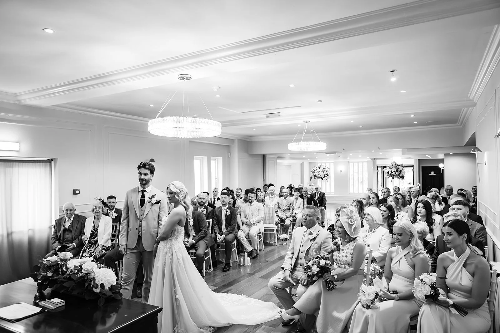 Sparth House Georgian manor house wedding venue in Lancashire exterior