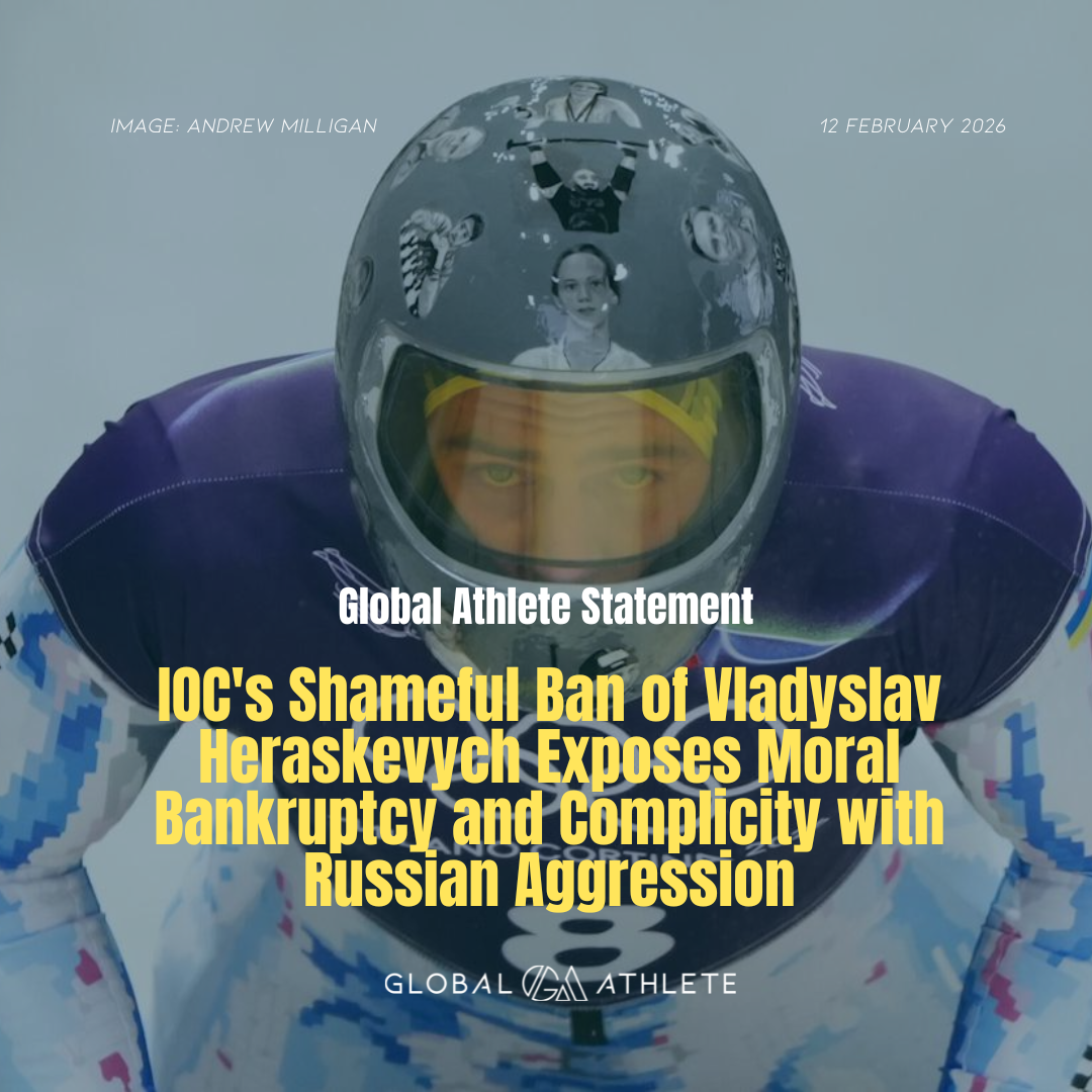 IOC's Shameful Ban of Vladyslav Heraskevych Exposes Moral Bankruptcy and Complicity with Russian Aggression