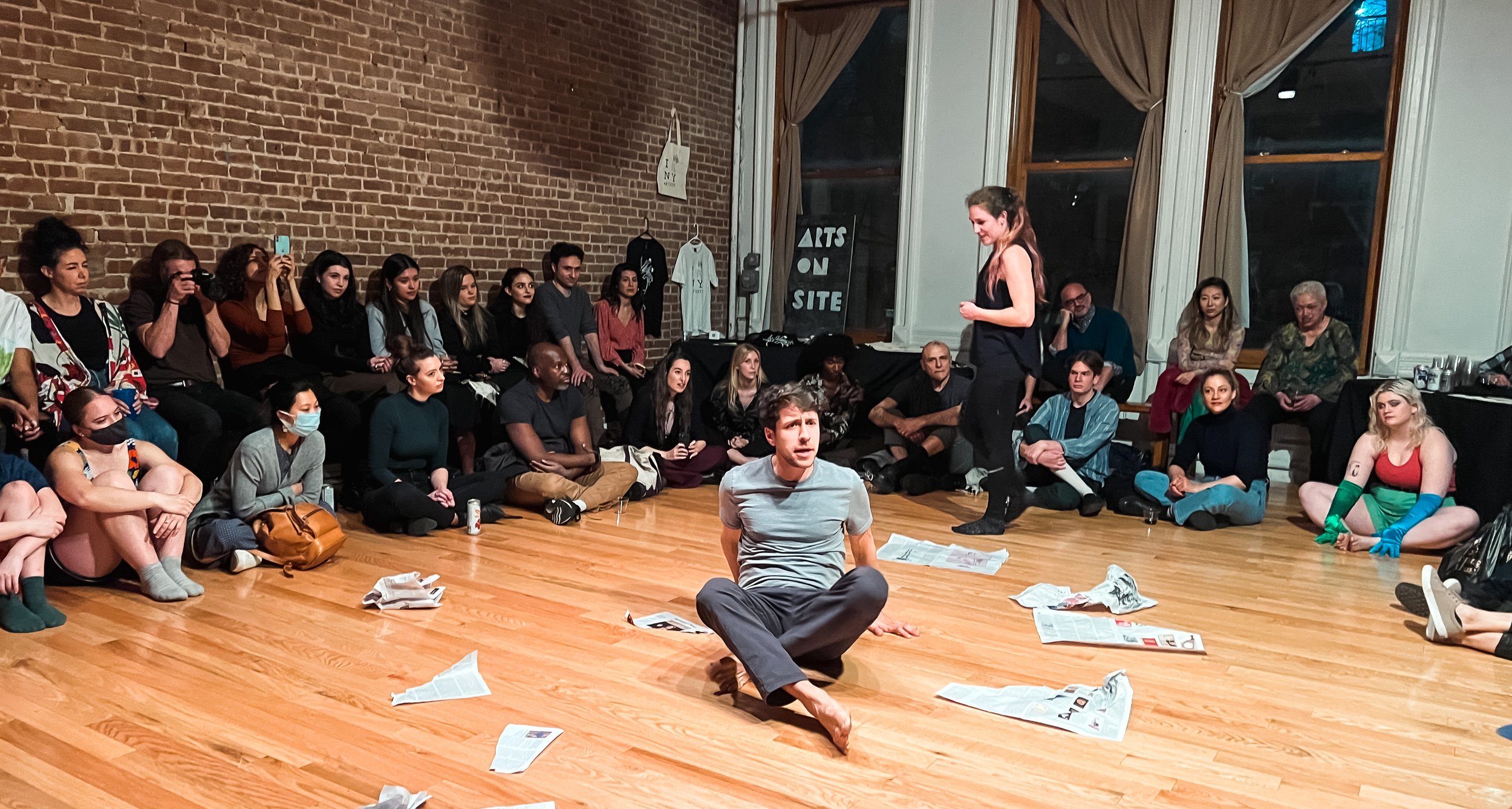 Dream. Sleep. Wake. 
Performance Art. 