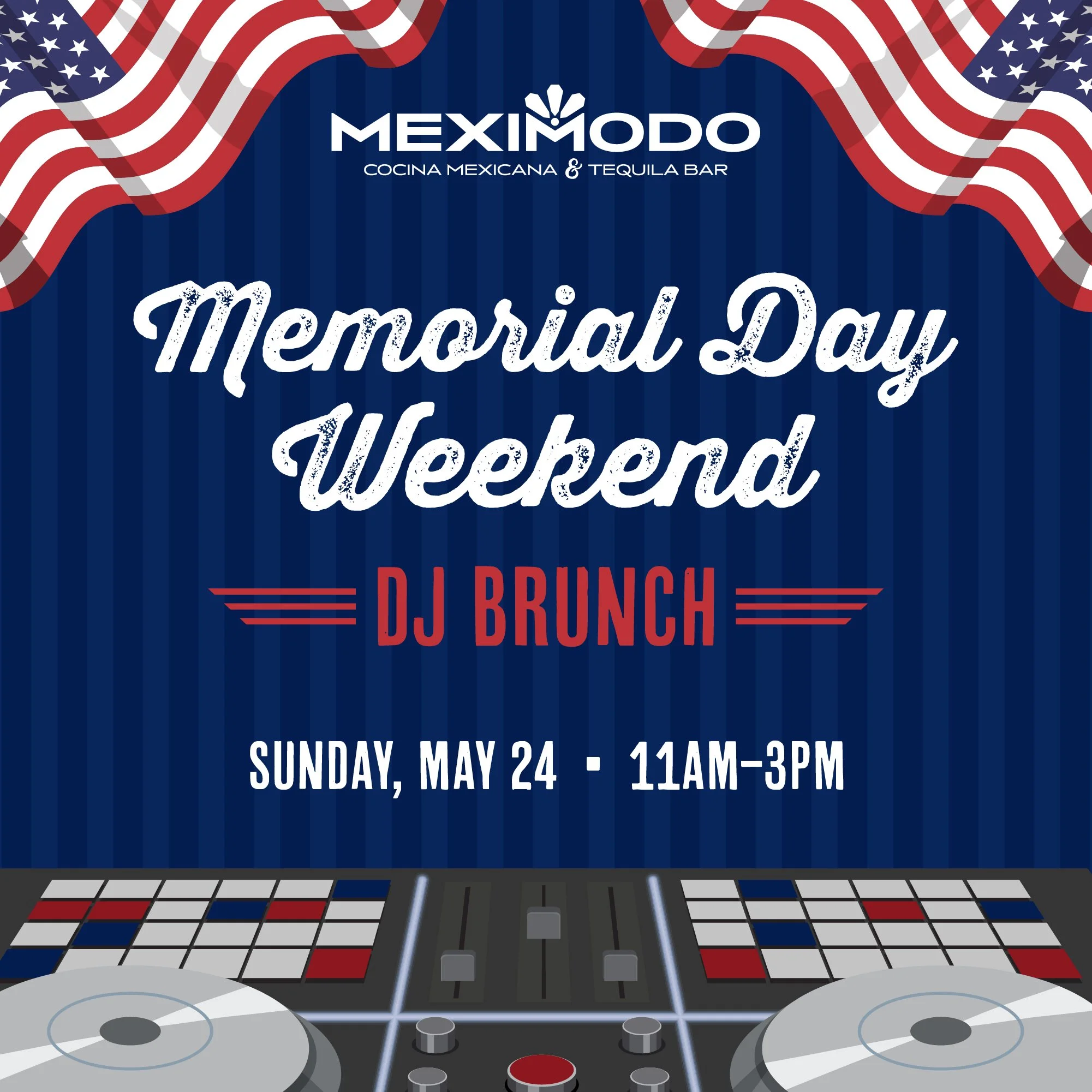 Memorial Day Weekend DJ Brunch