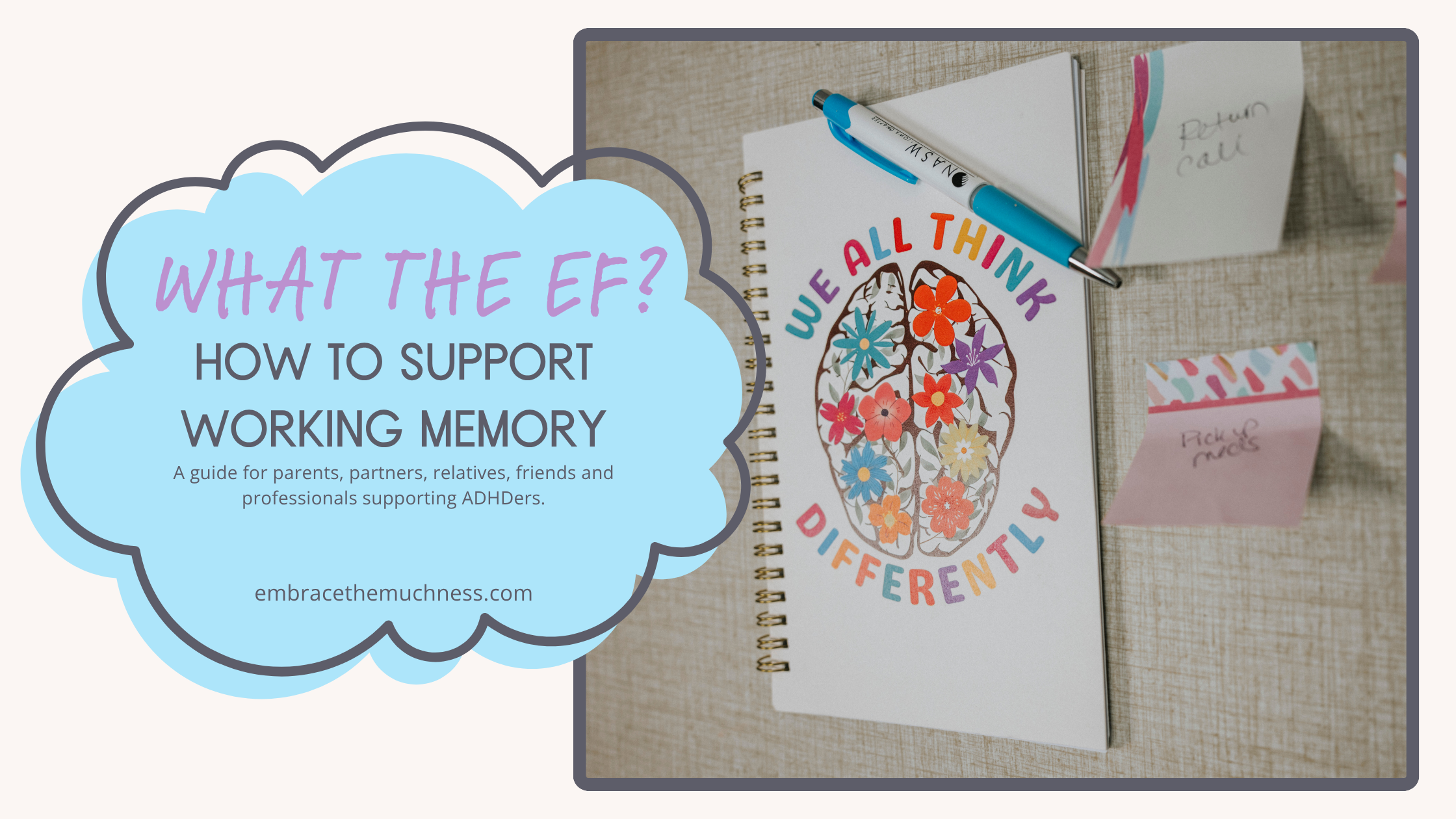 What the EF? How to Support Working Memory