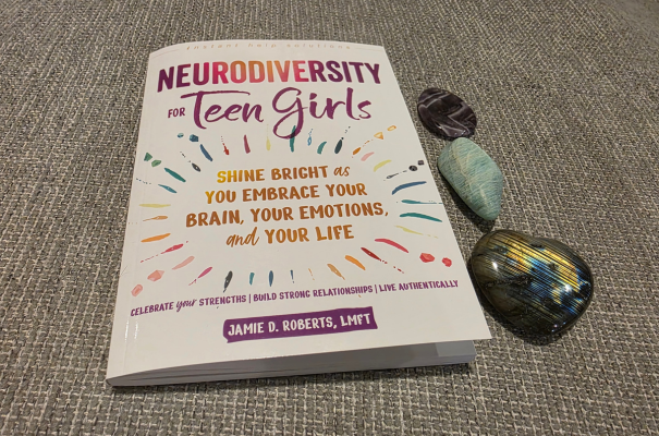 Neurodiversity for Teen Girls - Book Review with gemstones