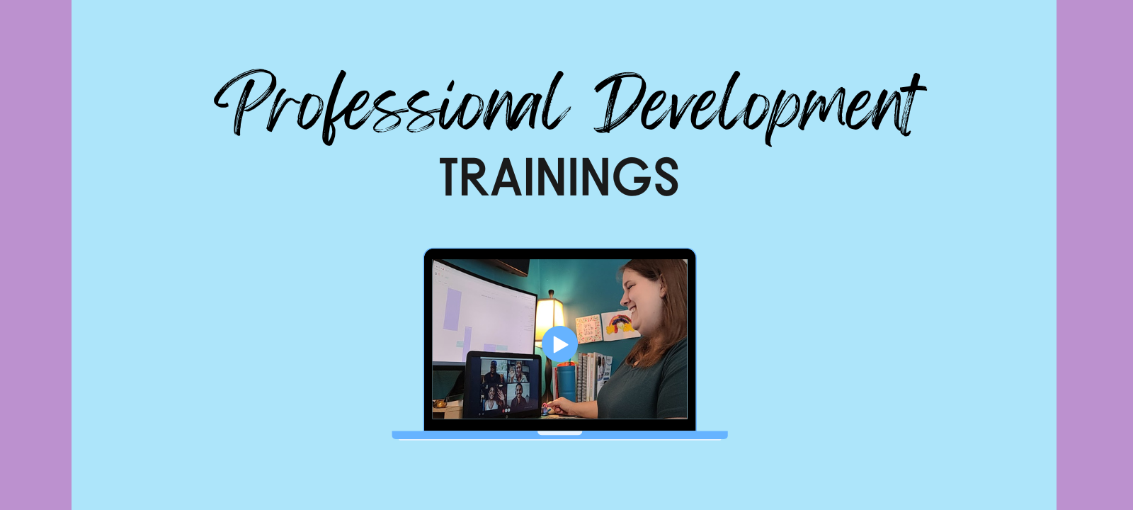 Professional Development Trainings on ADHD & Neurodiversity Affirming Care