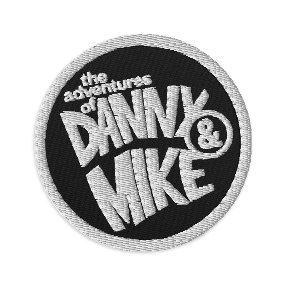 Danny and Mike - Circle Logo Embroidered Patch — Seltzer Kings