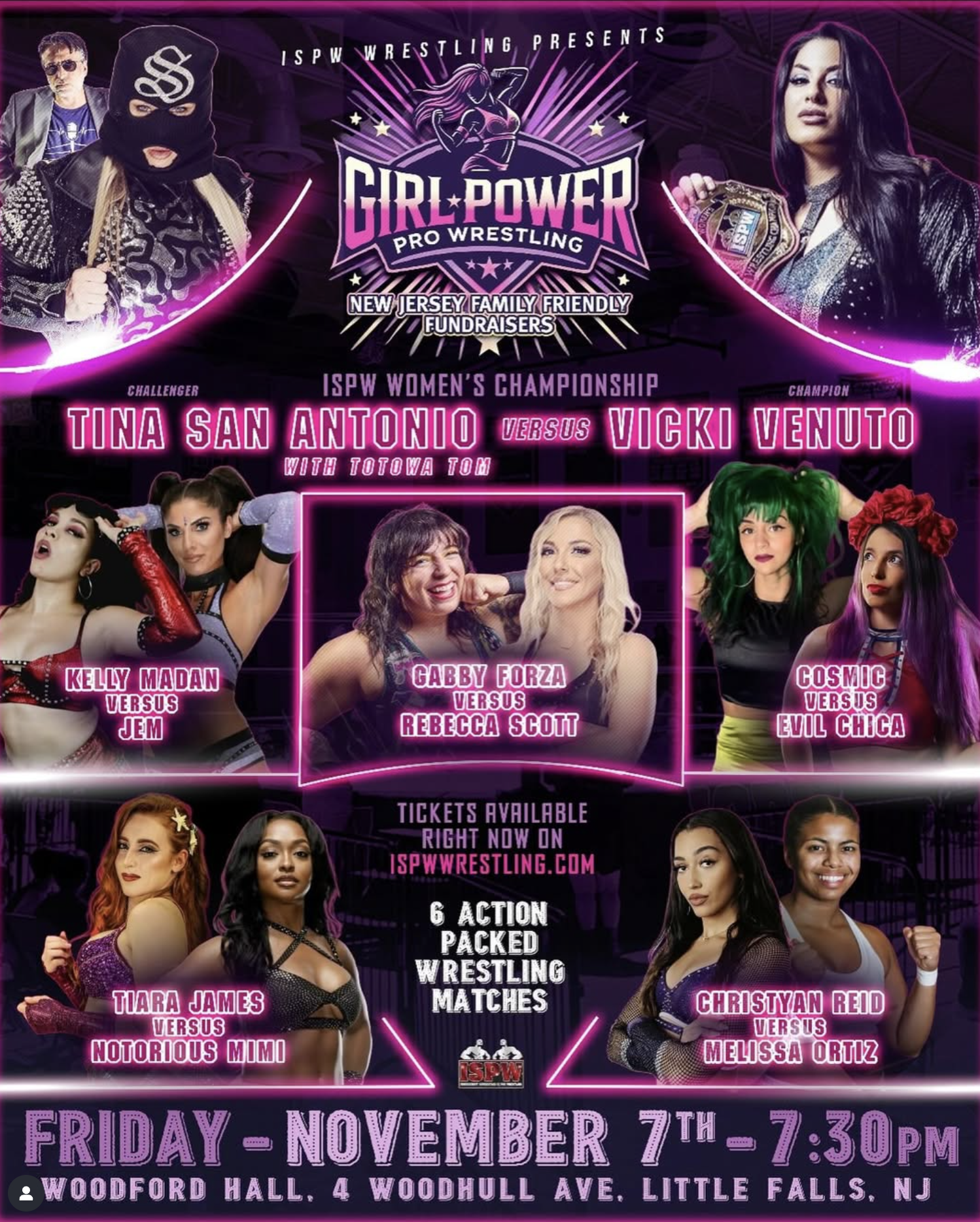 ISPW Wrestling Presents Girl-Power 