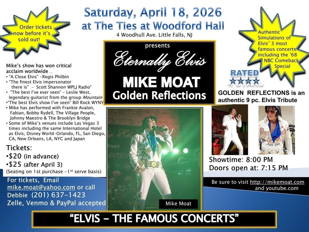 Eternally Elvis with Mike MoaT GOLDEN reflections