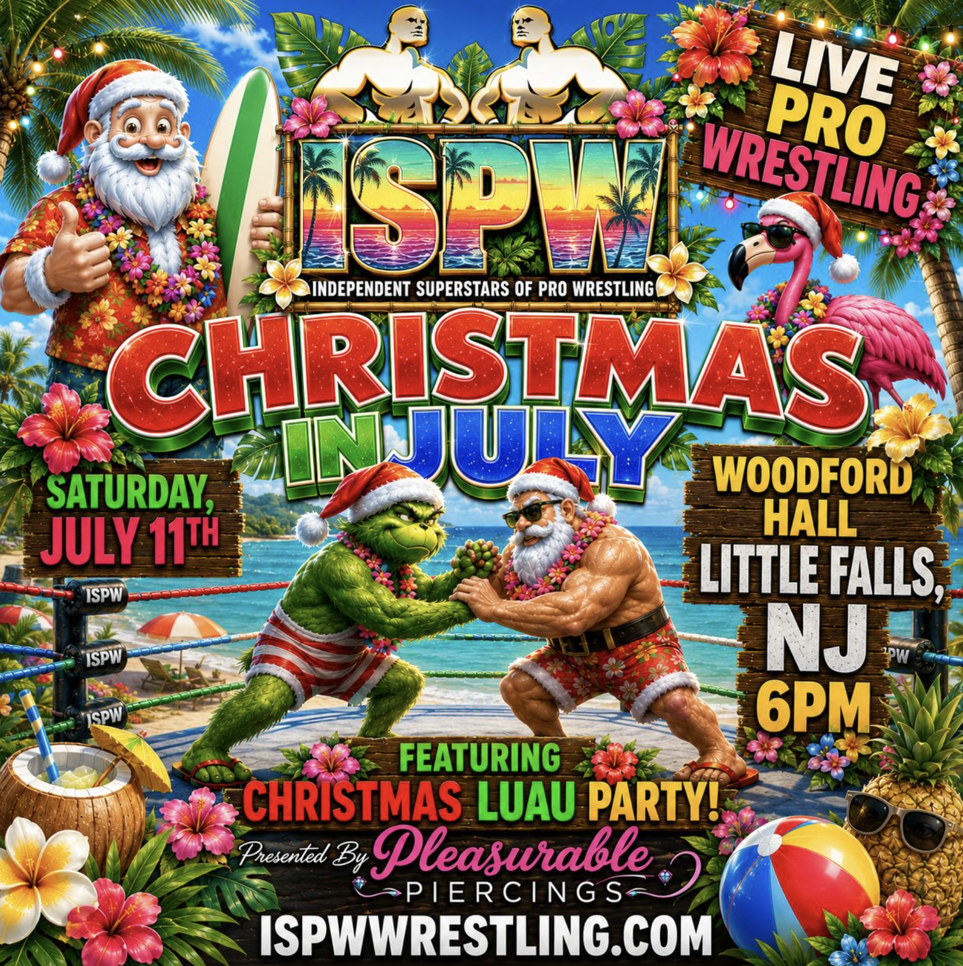 ISPW Wrestling Presents Christmas In July