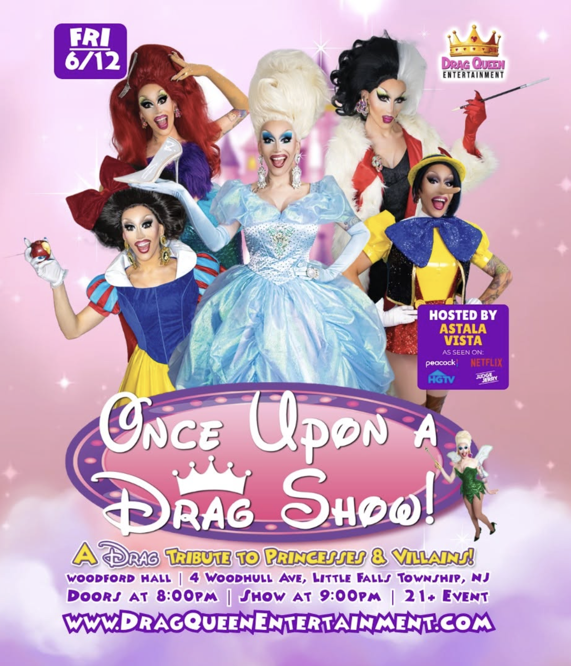 Drag Queen Entertainments presents Once Upon A Drag Show