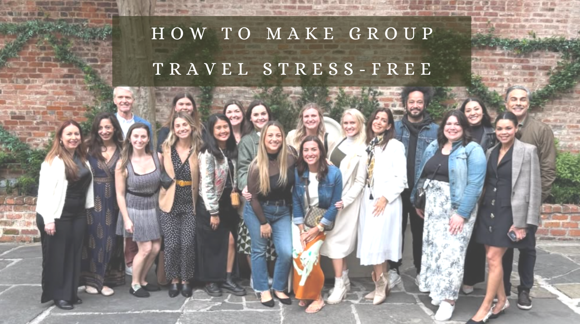 How to make group travel stress-free