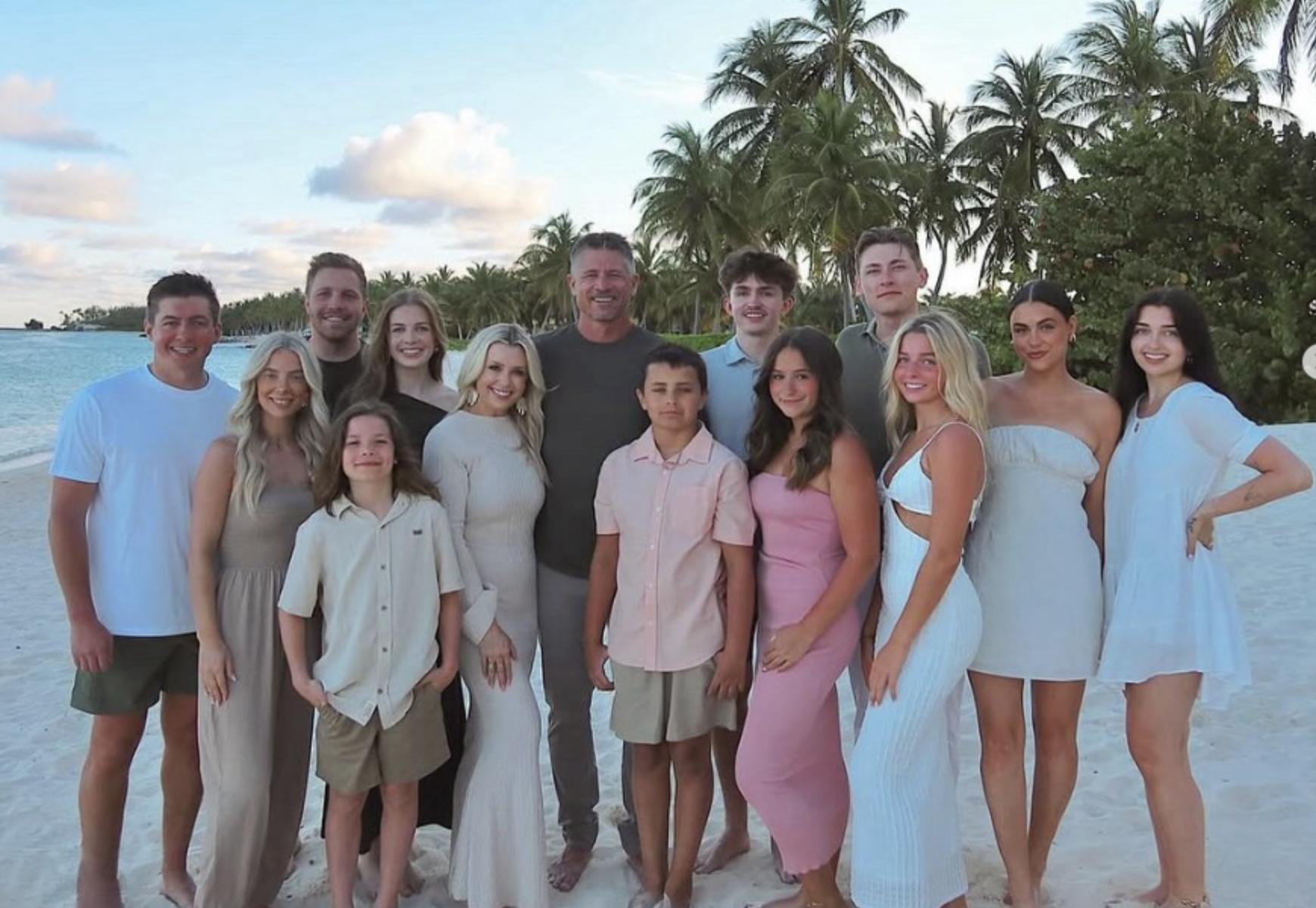 Family group vacation in the Dominican Republic