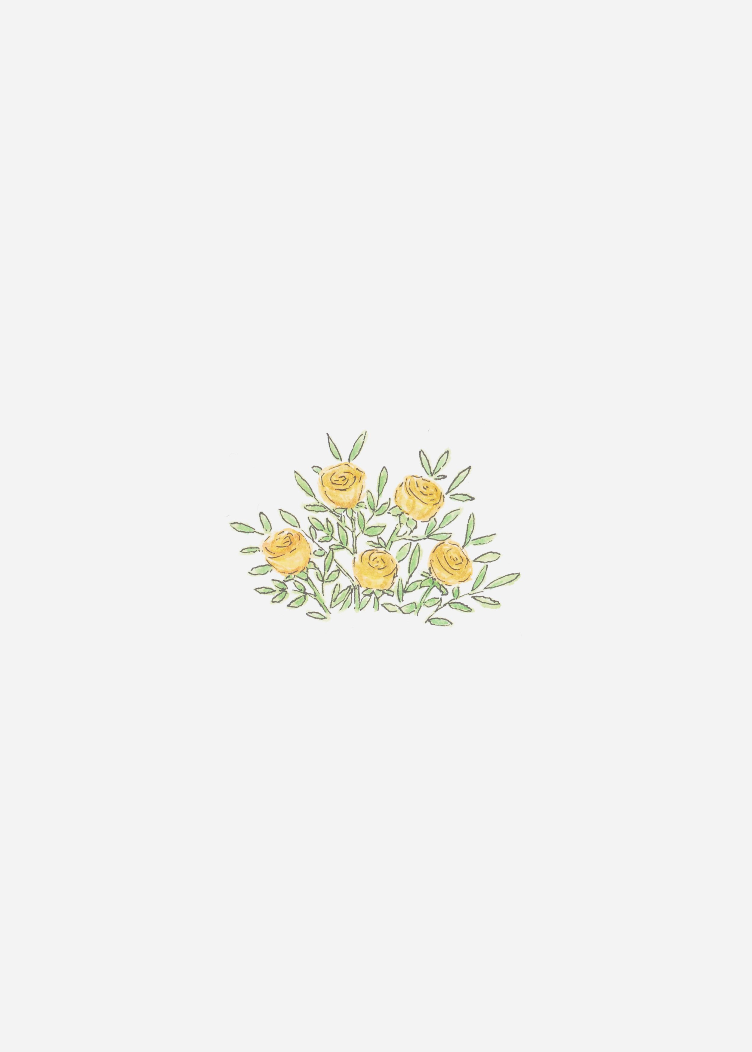 Yellow Roses DIY - Print
