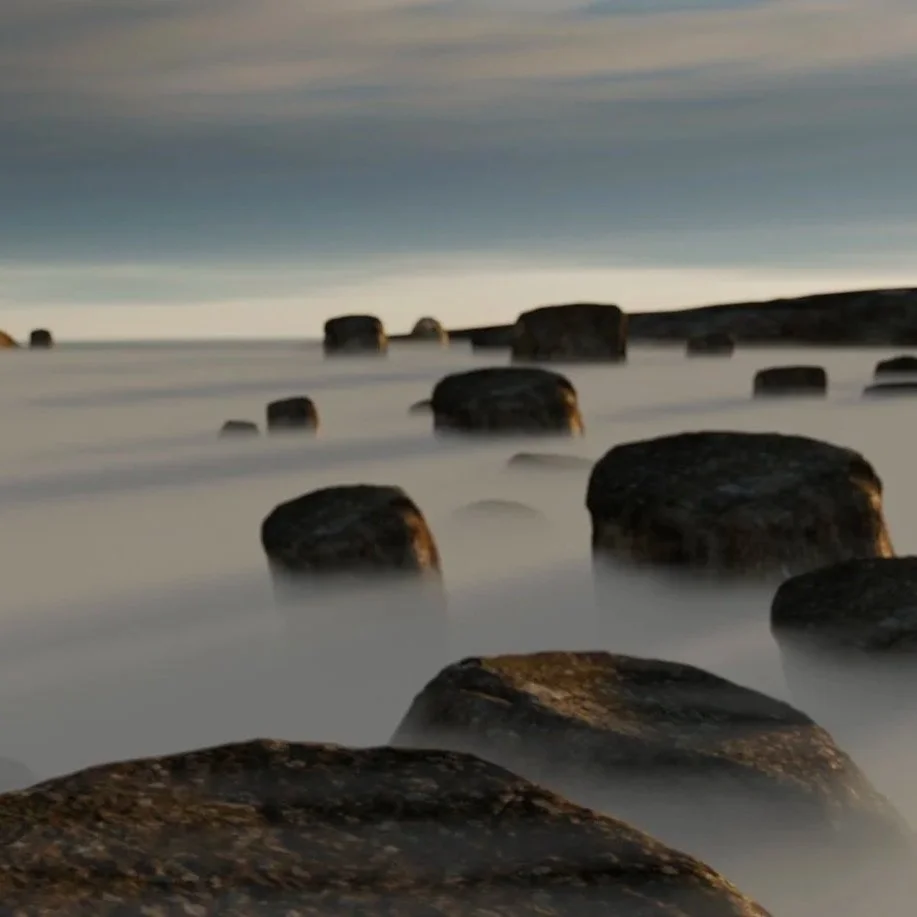 Foggy Rocks