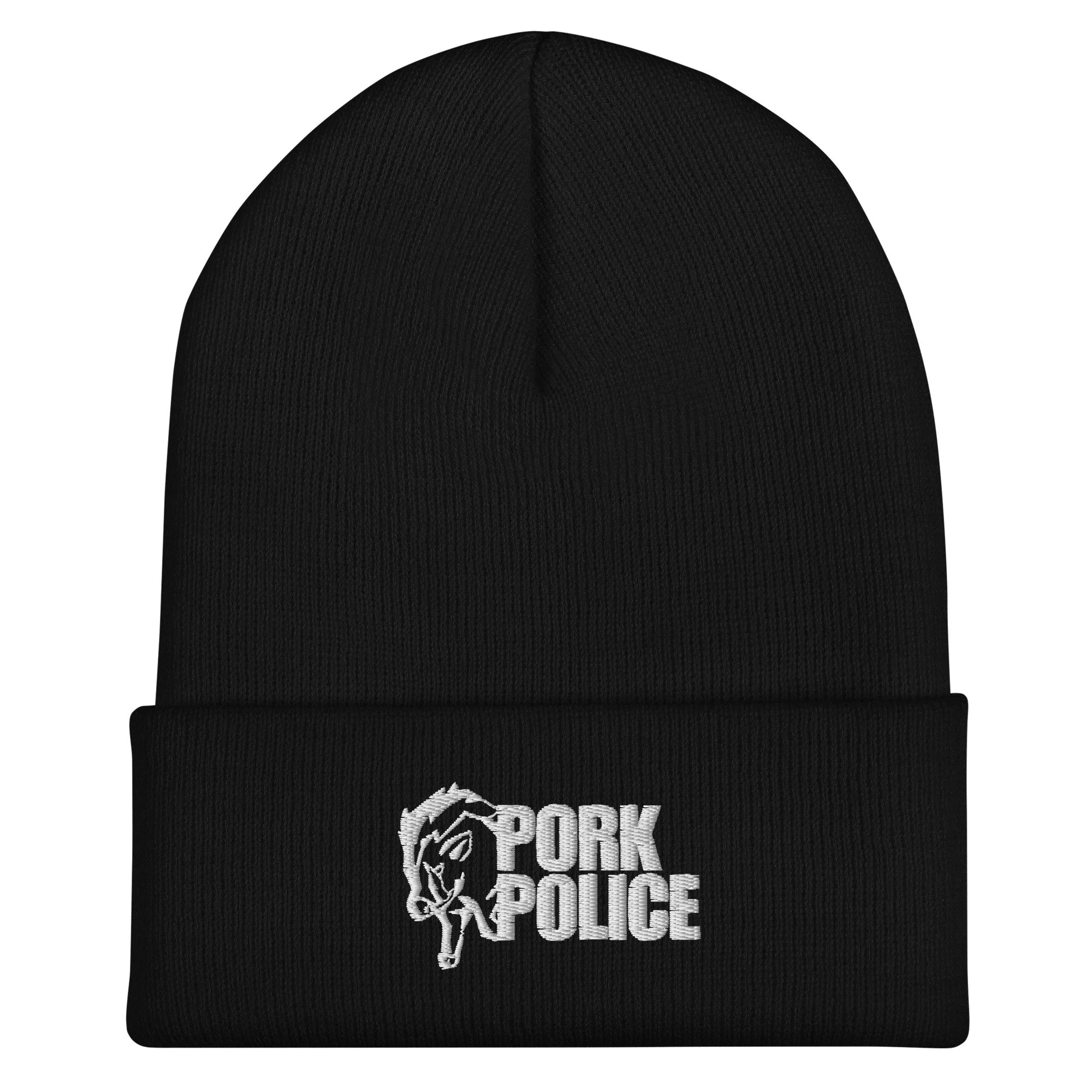 Cuffed Beanie - Embroidered