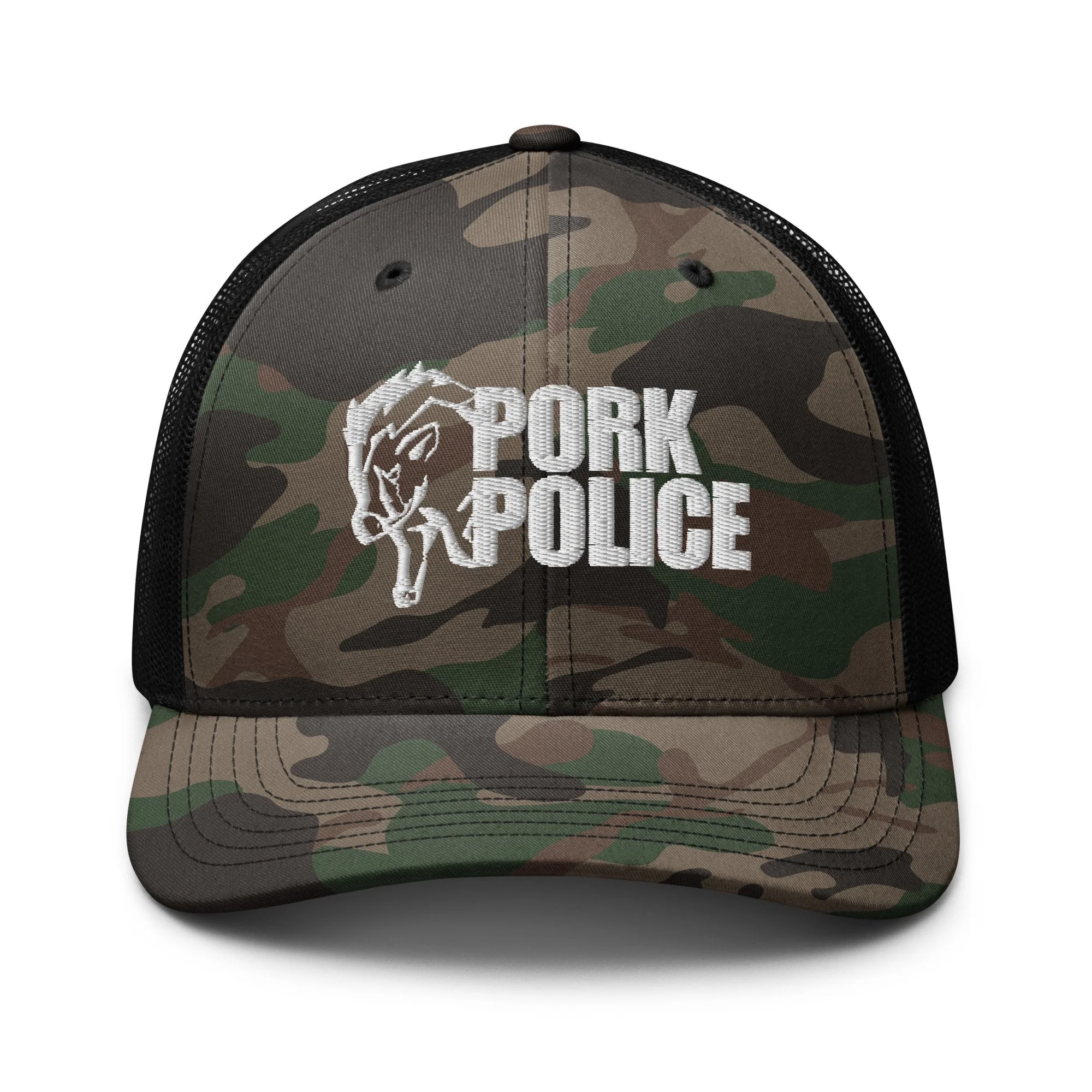 Camouflage Embroidered Hat