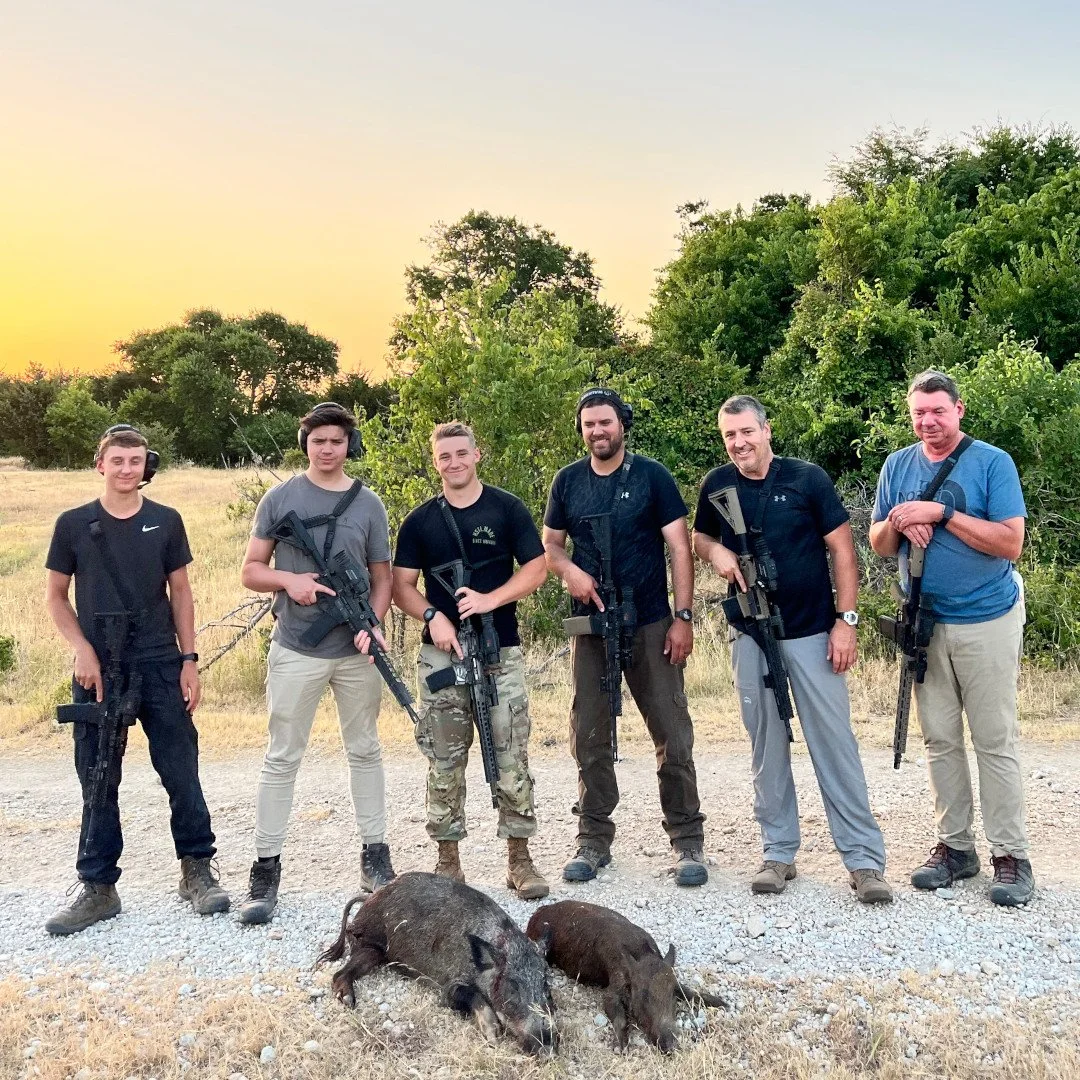 Pork Police Guided Hog & Pig Hunting in North Texas Guided Hog