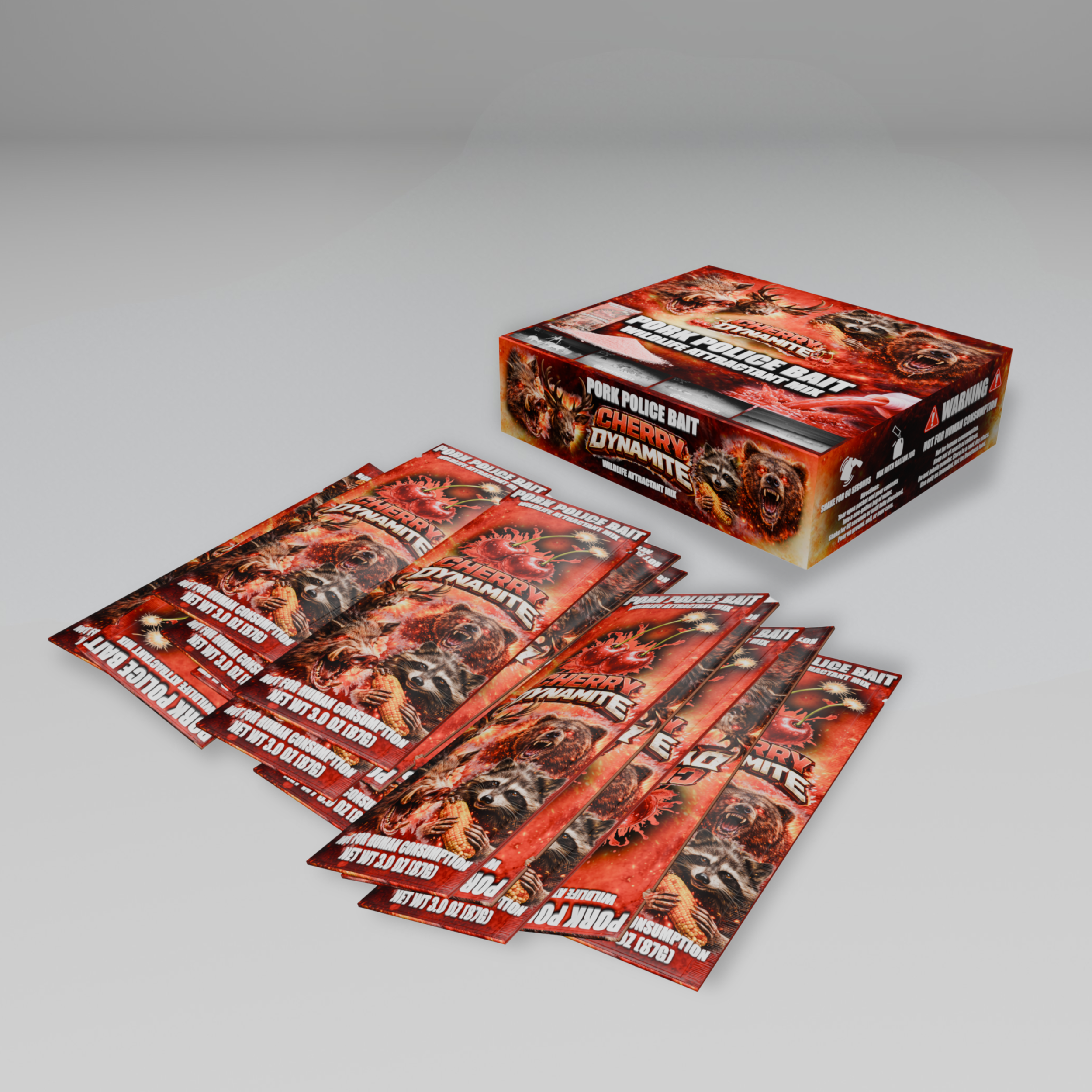 Cherry Dynamite Wildlife Attractant Mix | 15-Pack Bulk Box