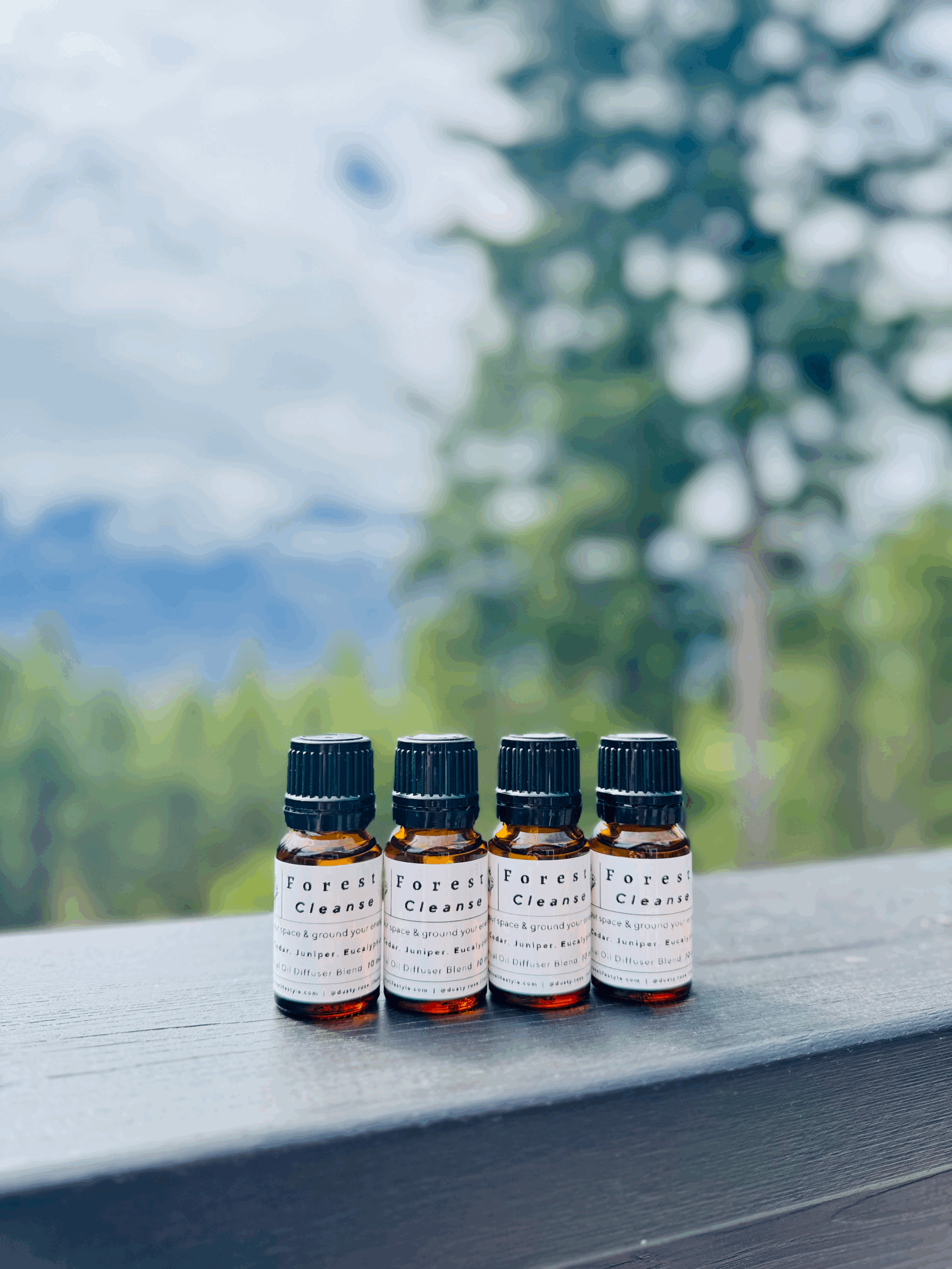 Forest Cleanse Essential Oil Blend | Clear Space, Ground Energy & Refresh Your Mind