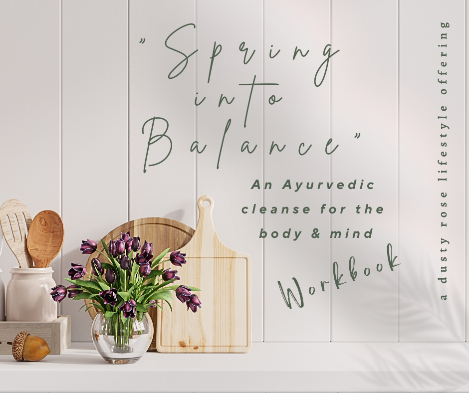 "Spring Into Balance" Printed Guidebook