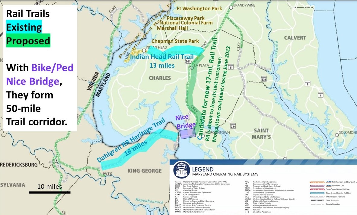 Possible 50-mile trail network