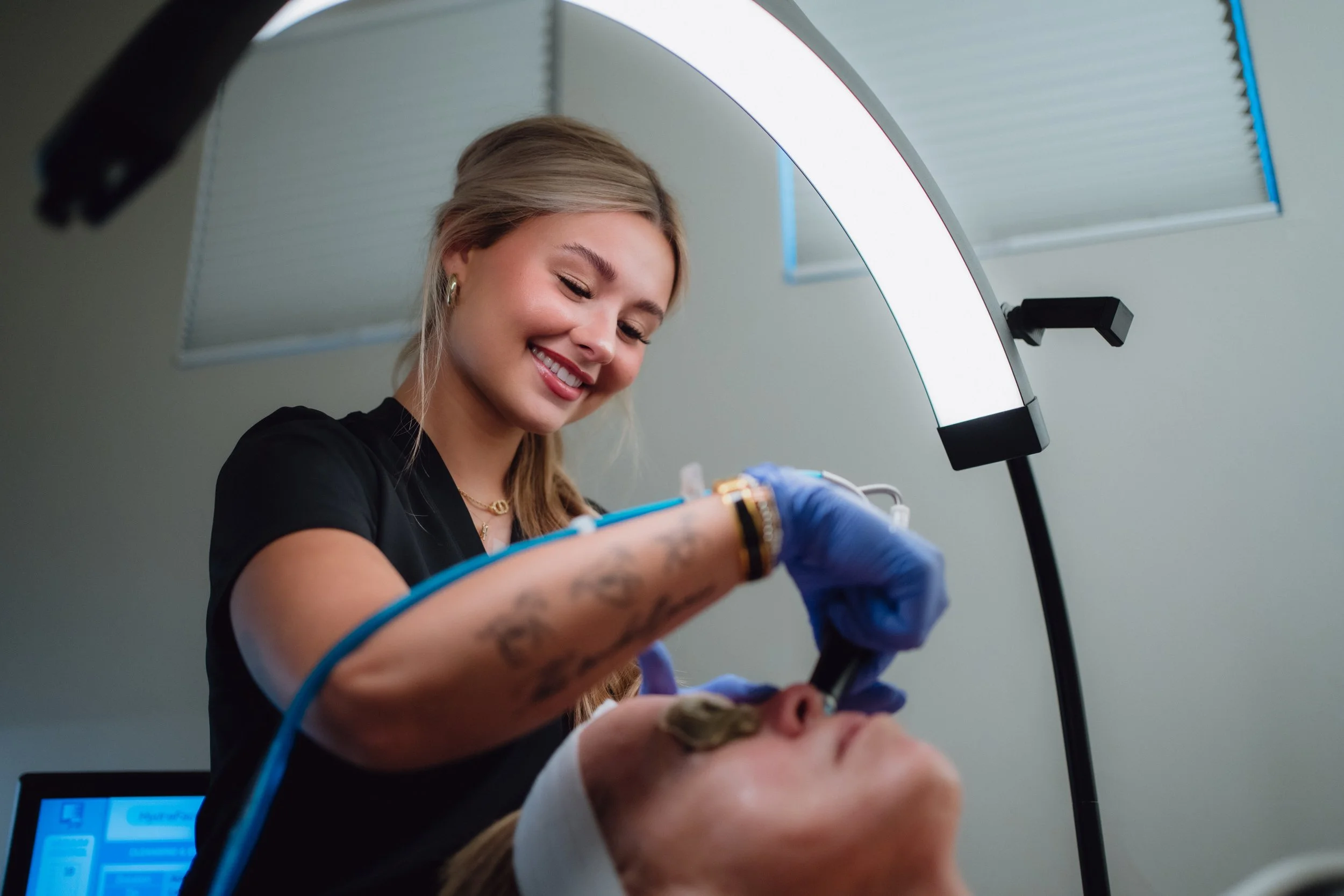 Harli Watson esthetician at O Young MD in Kerrville Texas