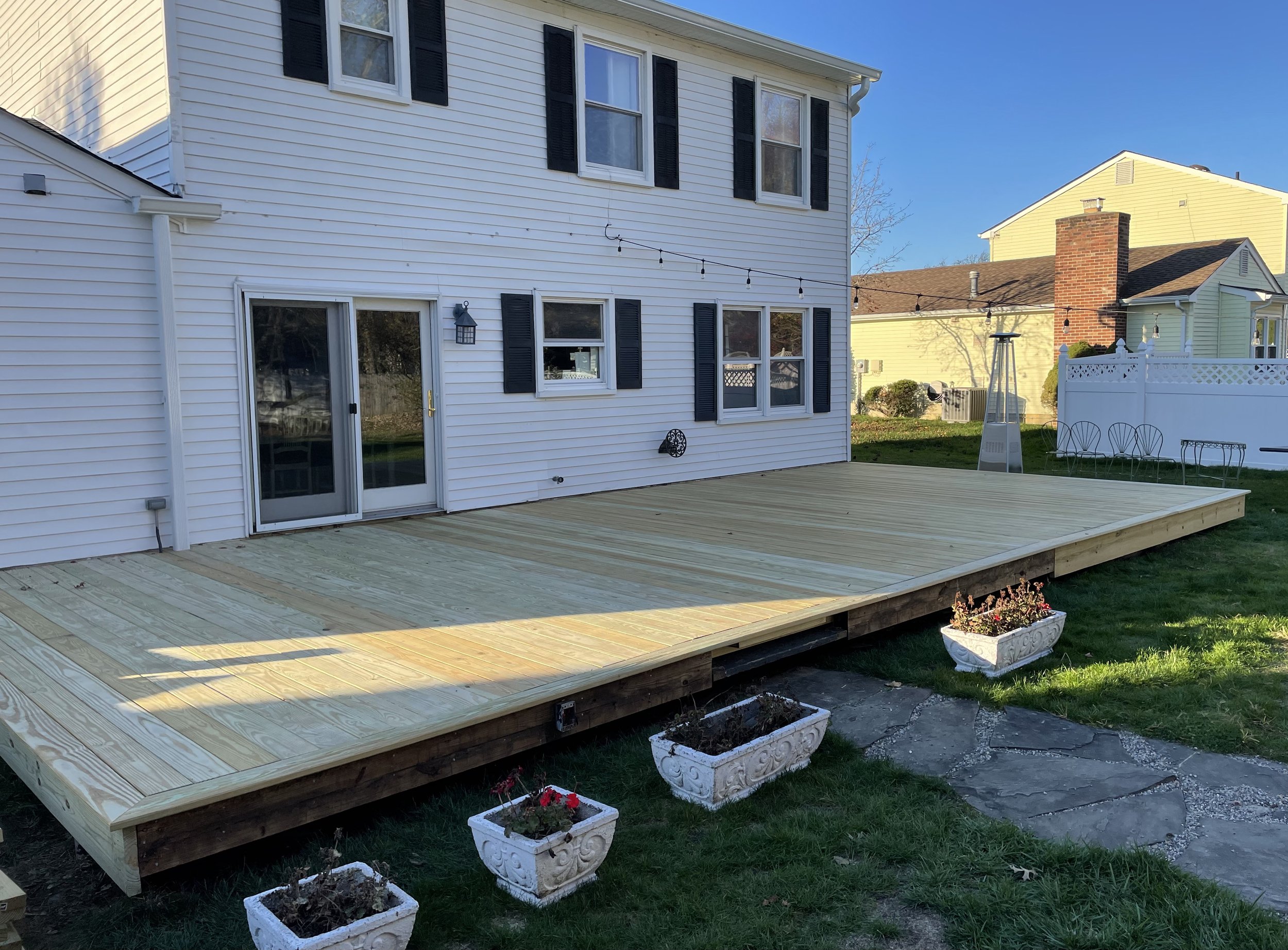 Walk Out Platform Deck