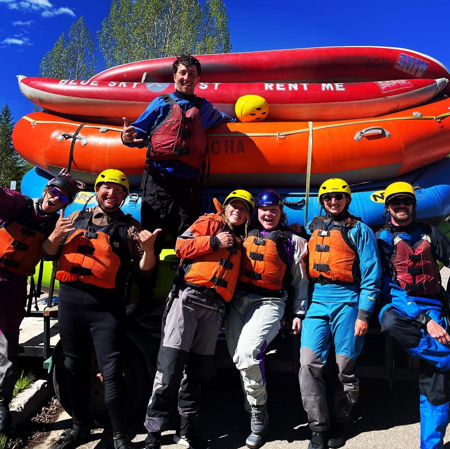 We are stoked to introduce the 2021 BROHA River Guide School graduates.  #riverguides #steamboat #weguidetheboat #buckingrainbowwhitewater