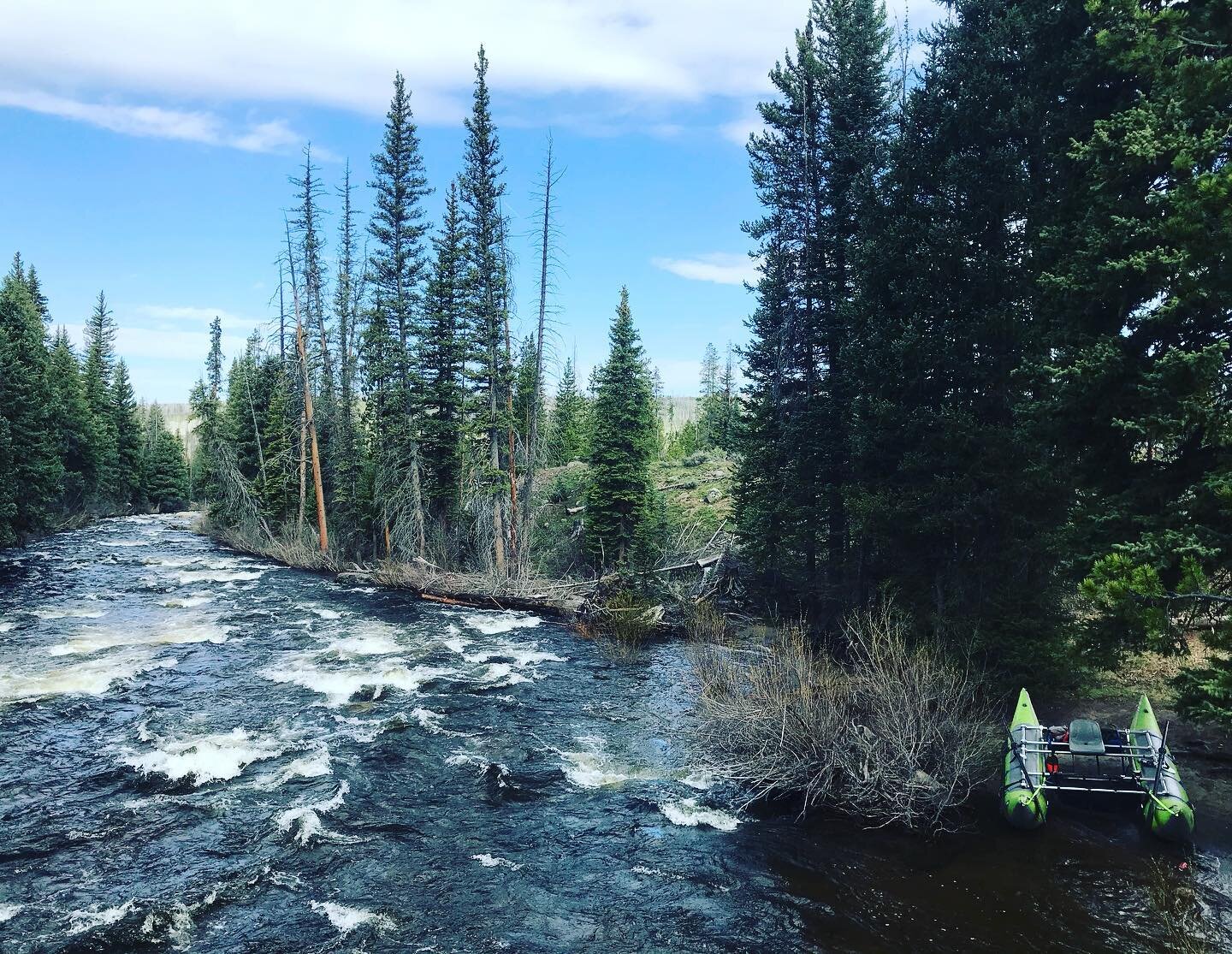 We are open!  2021 is looking good.  The rivers are rising!  #elkriver is open!  #yampariver is open.  We always have the #coloradoriver and the #Northplatte and #eagle should be high enough very soon.  It&rsquo;s whitewater season now!  Call (970)87
