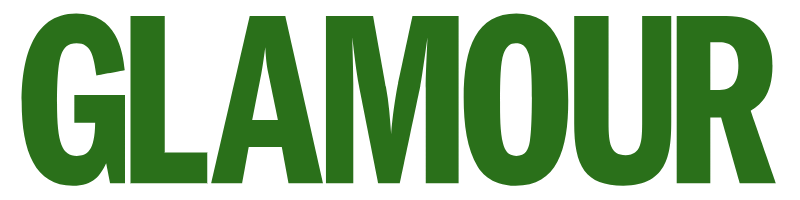 Logo for 'GLAMOUR' magazine