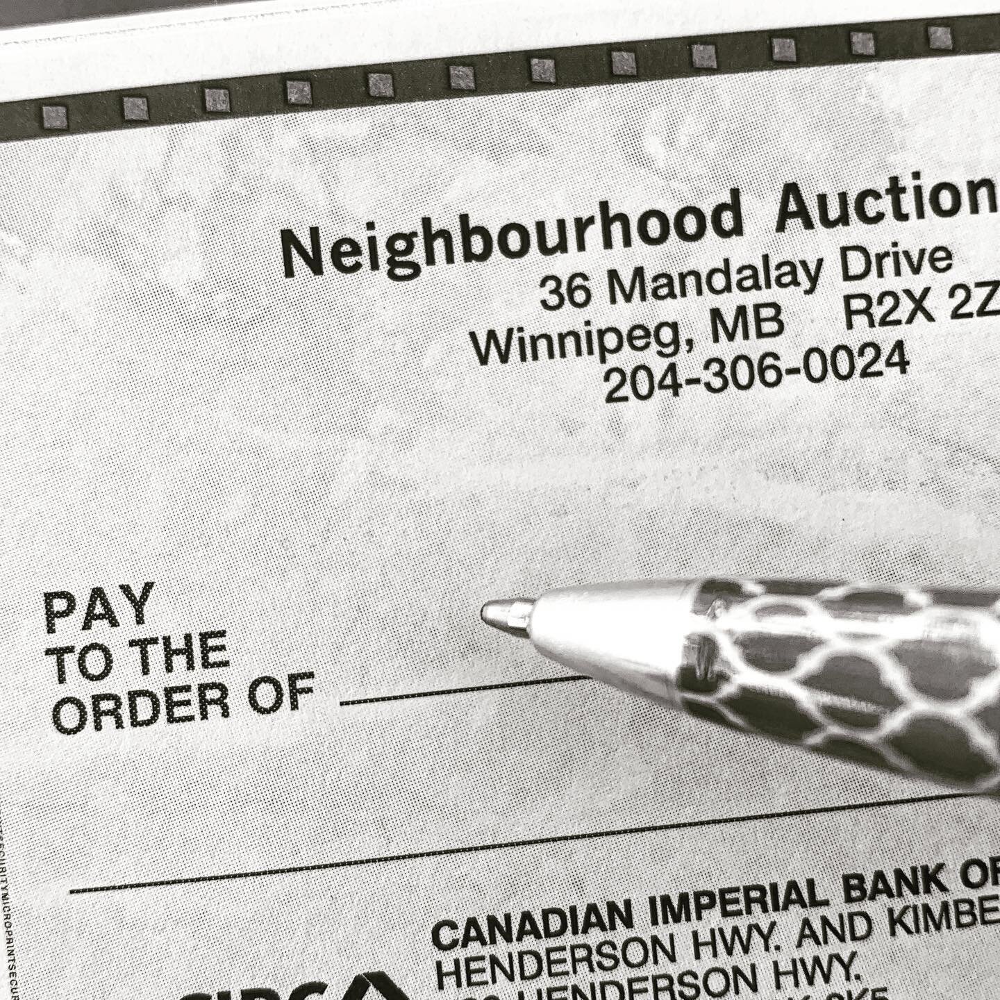 It&rsquo;s payday at Neighbourhood Auctions. Do you want to be part of our weekly payouts? Consignment is quick and easy! Follow the link in our bio to learn more. #winnipegsmallbusiness #winnipegauction #shopsmallwinnipeg #auctionhouse