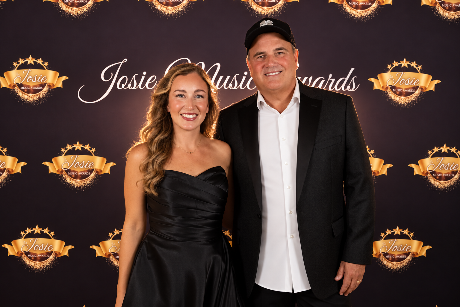 Samantha and Jay red carpet at the 2026 Josie Awards at the Grand Ole Opry. 4 nominations including Vocalist of the Year, Album of the Year, Songwriting Achievement for "Time I Fear" and Fan's Choice