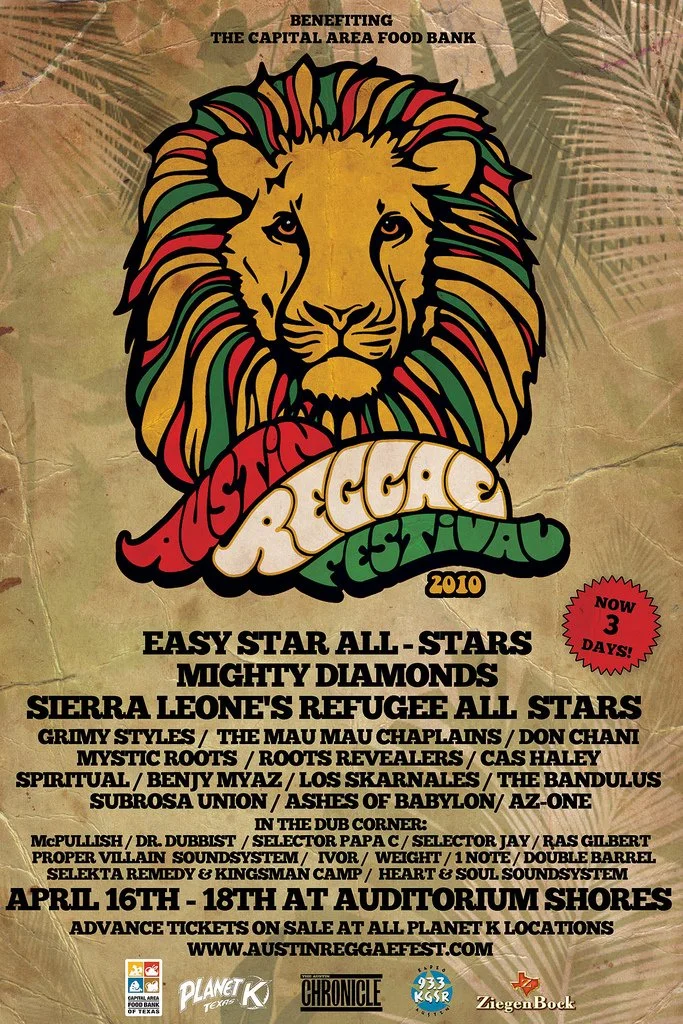 Official Merch — Austin Reggae Festival