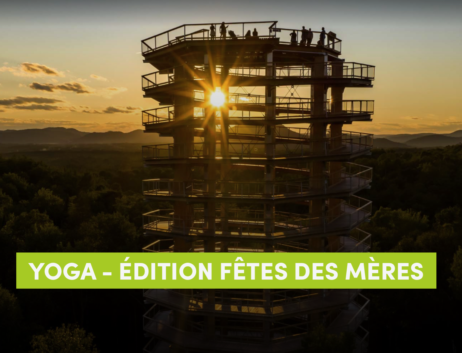 YOGA ENTRE CIEL ET TERRE / ÉDITION FÊTES DES MÈRES