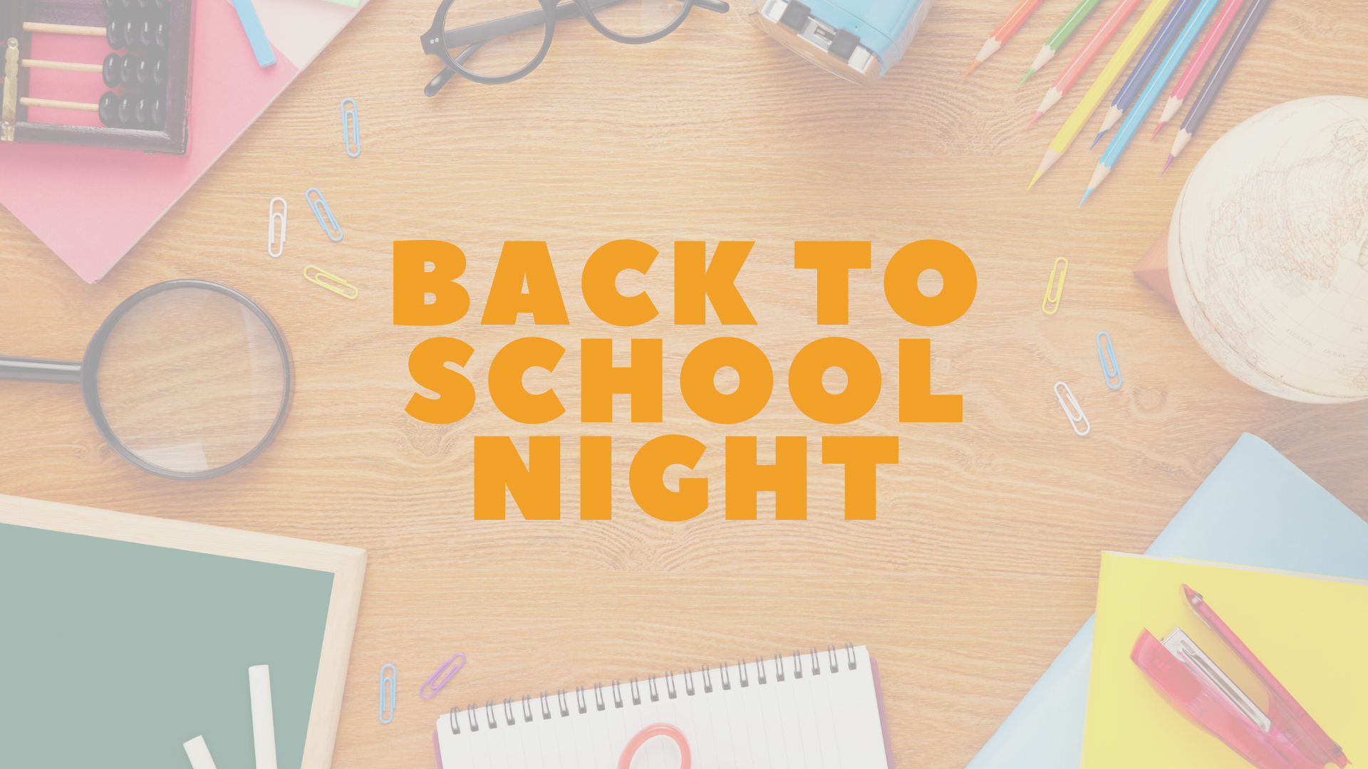 Back-To-School Prayer Night