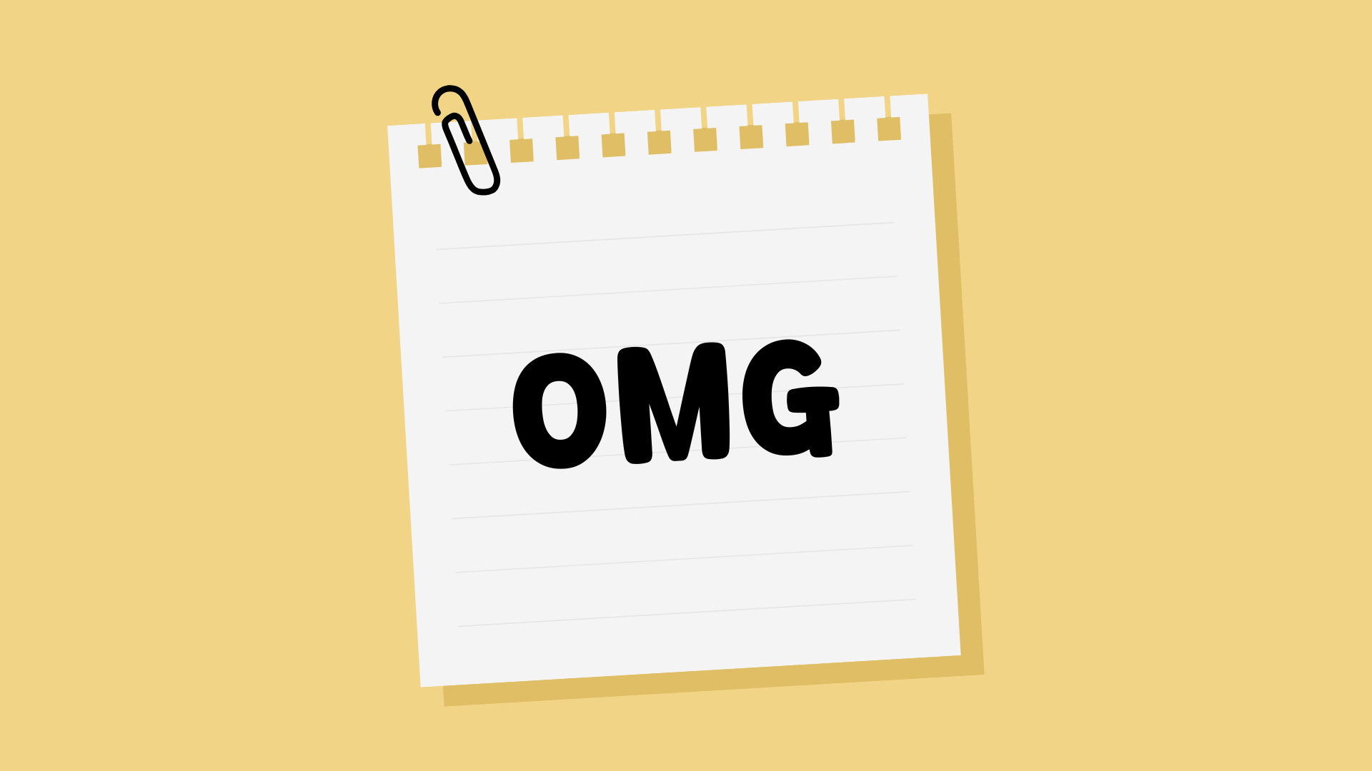 OMG: Our Monthly Groups