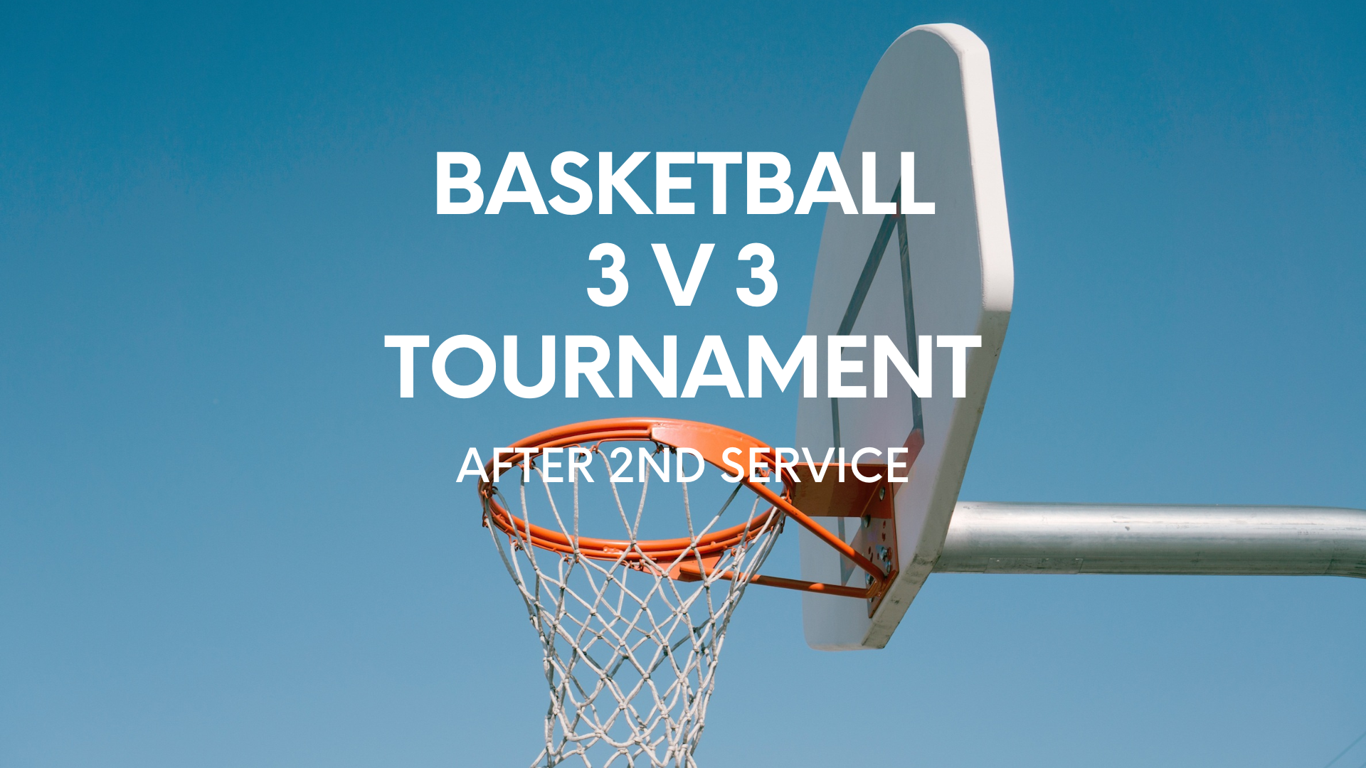 3 v 3 Basketball Tournament