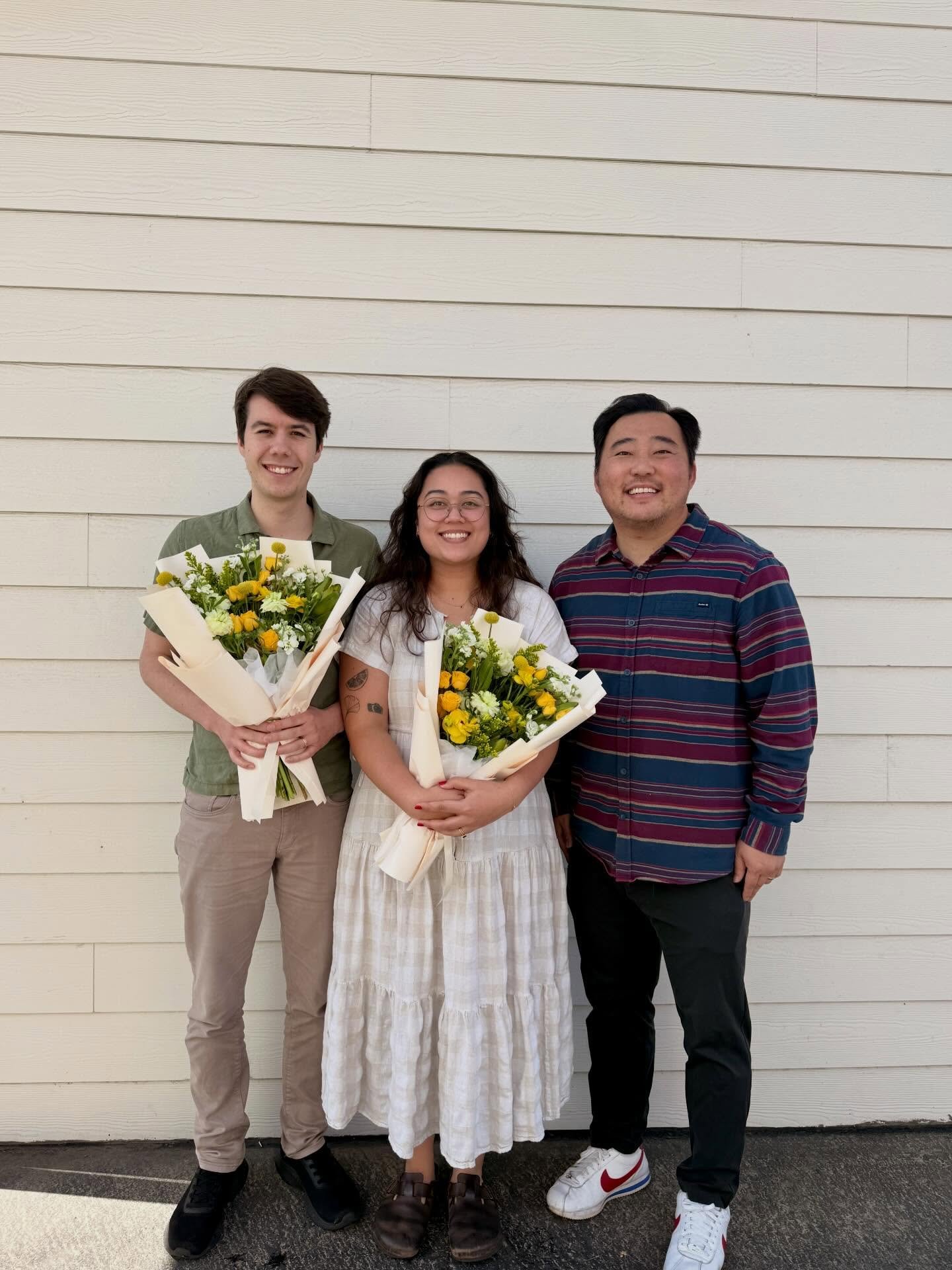 Congratulations to our newest members 💐