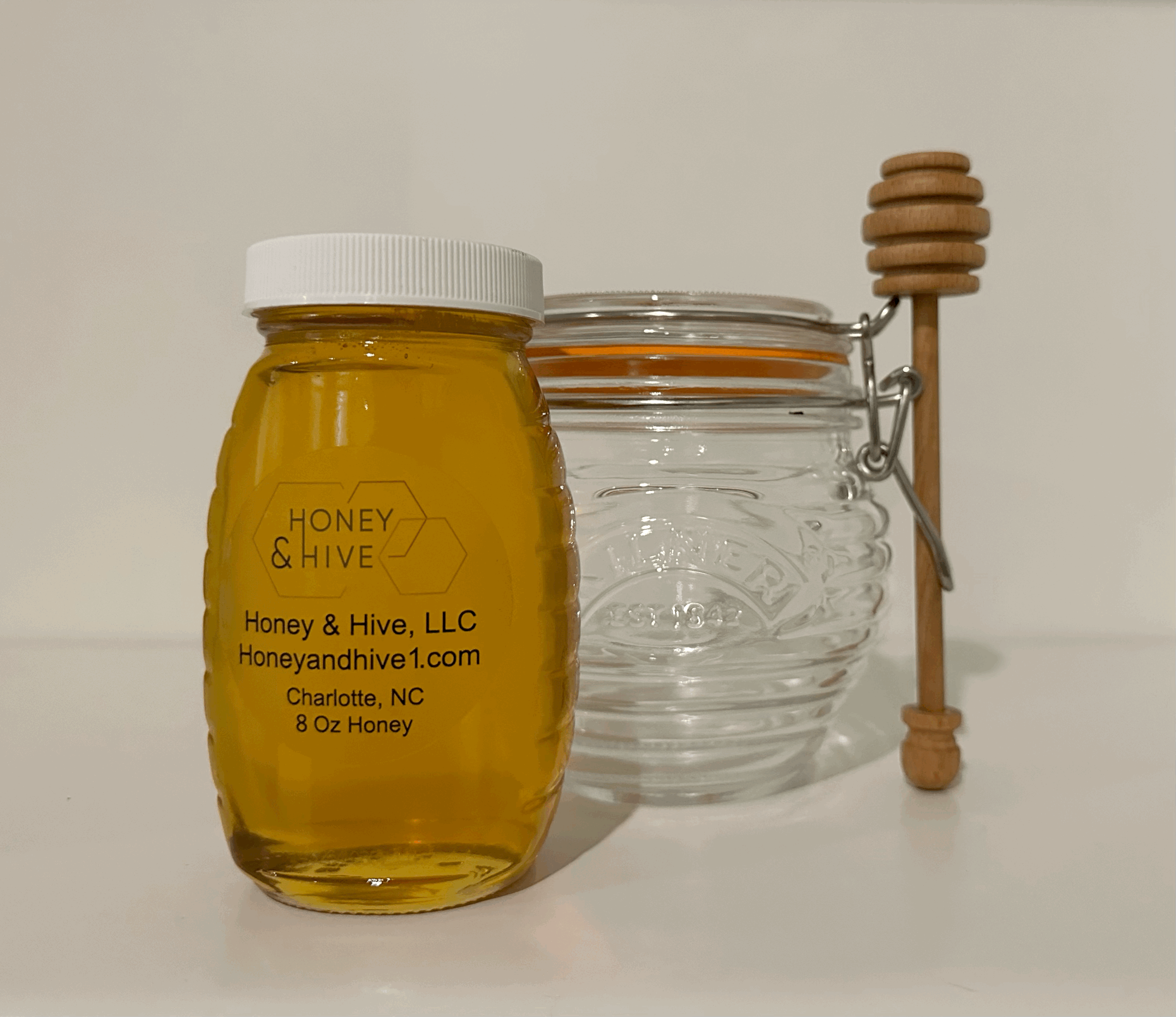 8 Ounce Honey Jar