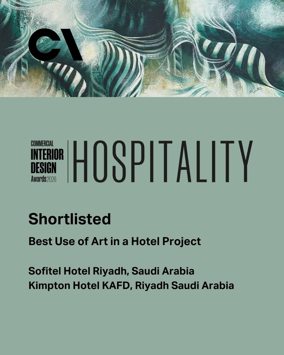 Recognition Through Art: Two Hospitality Projects Shortlisted for the CID Hospitality Awards