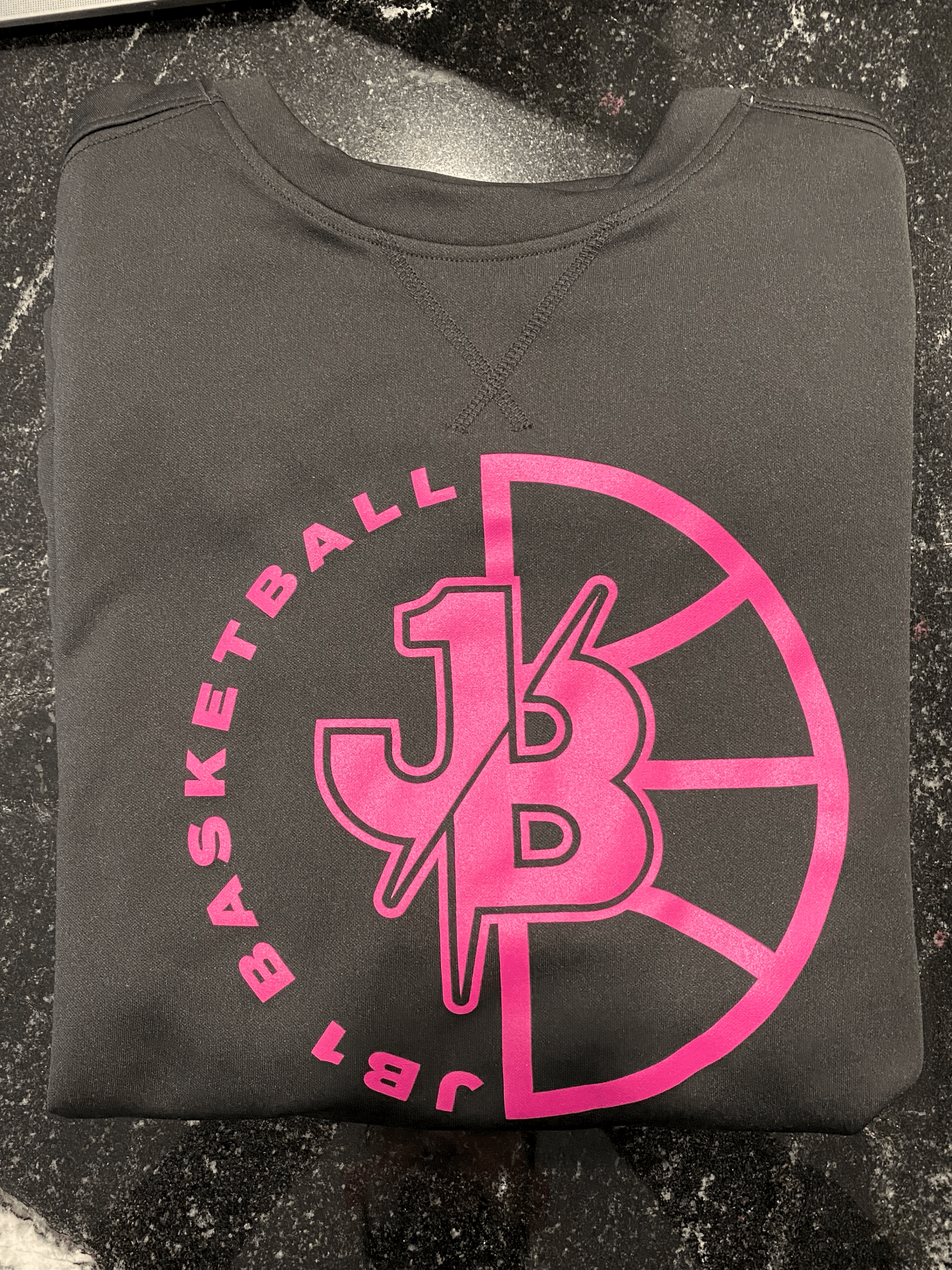 JB1 Basketball Pink Crewneck