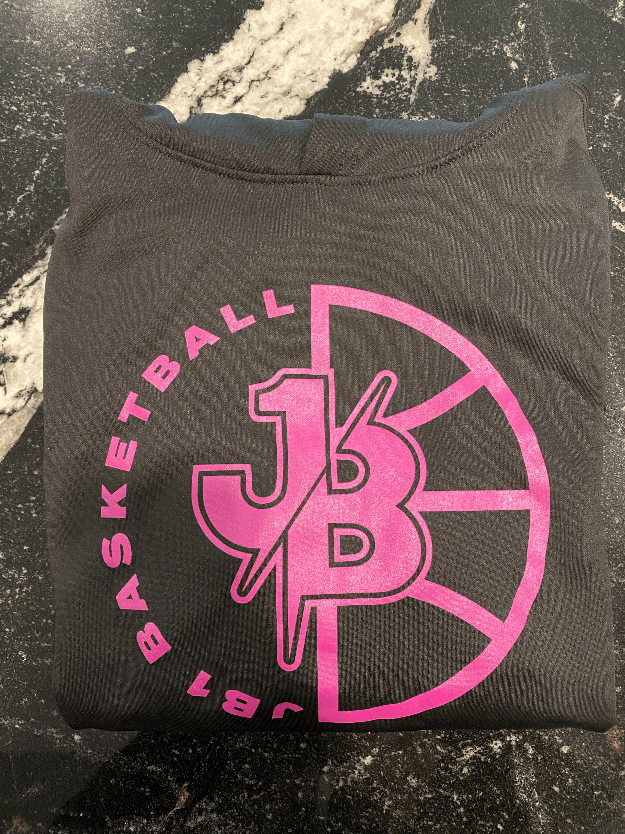 Youth Basketball Pink Hoody